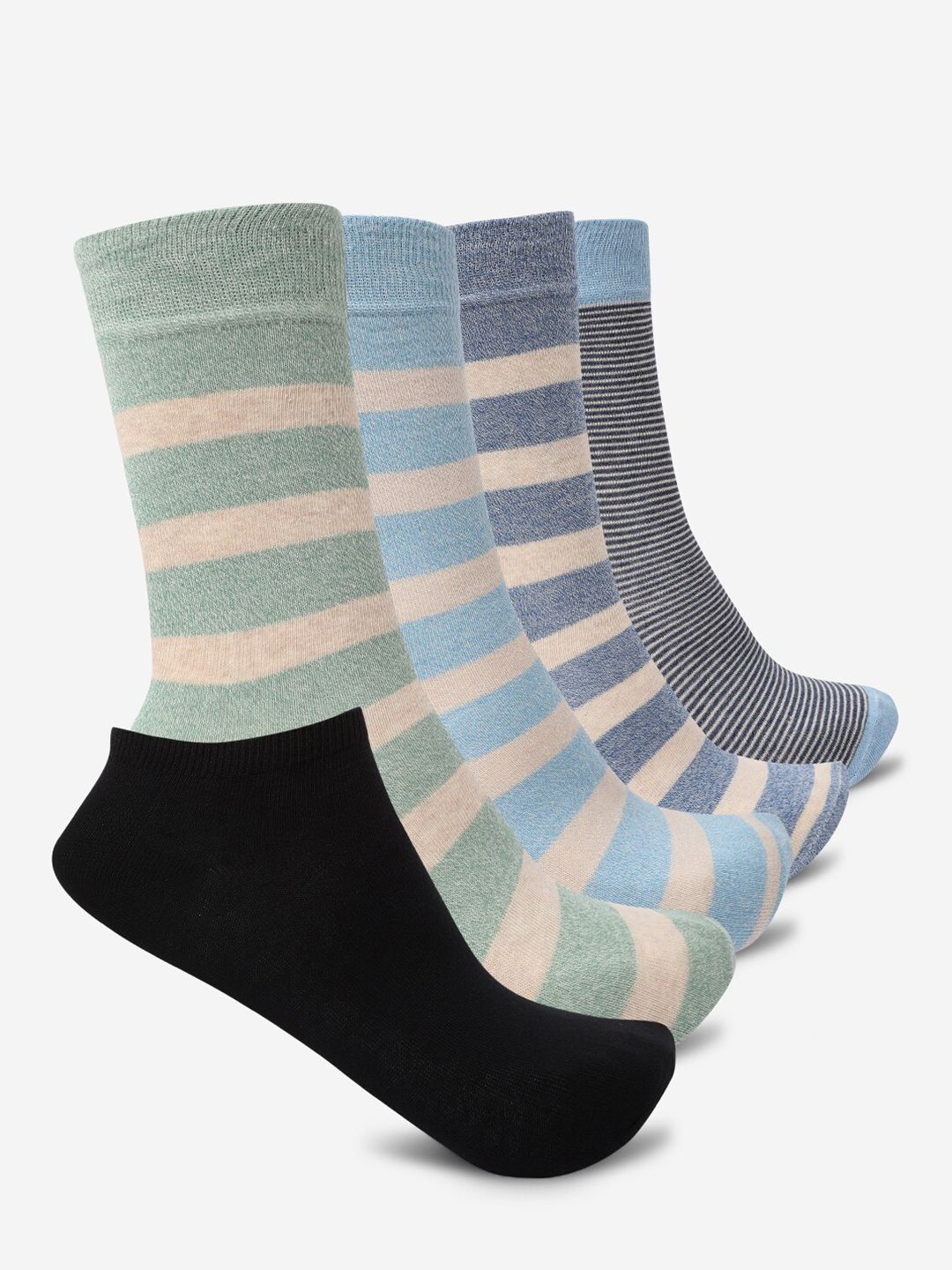 Smarty Pants Unisex Pack Of 5 Assorted Cotton Calf-Length Socks-picture-13