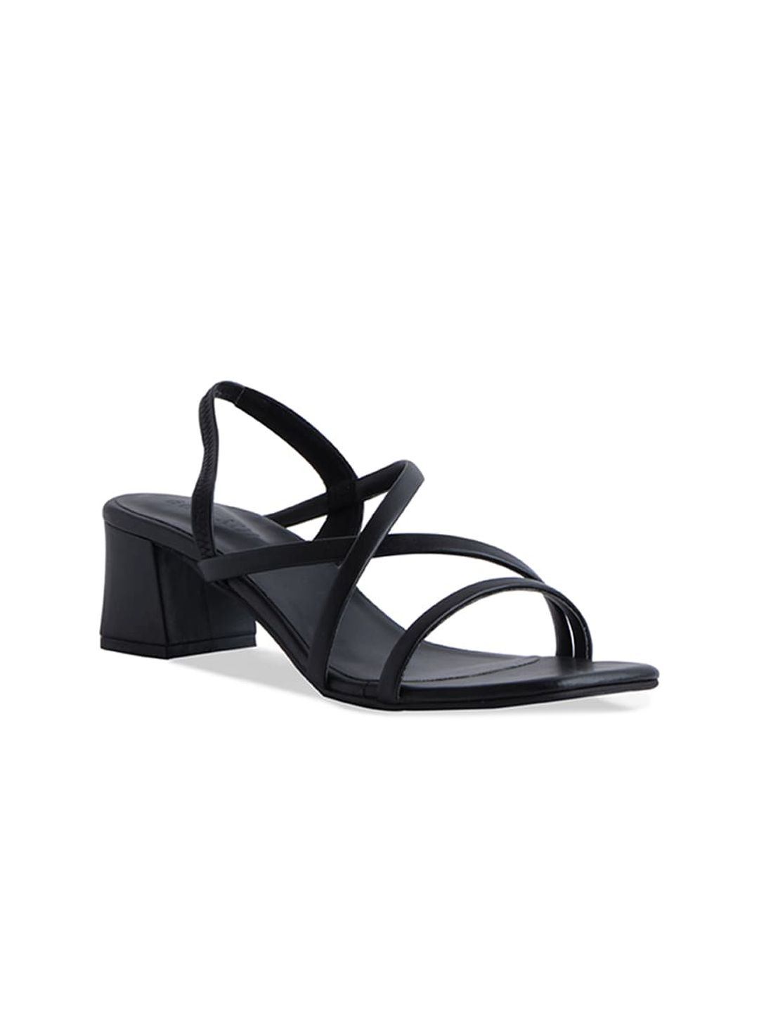 ERIDANI Black Block Sandals-picture-9