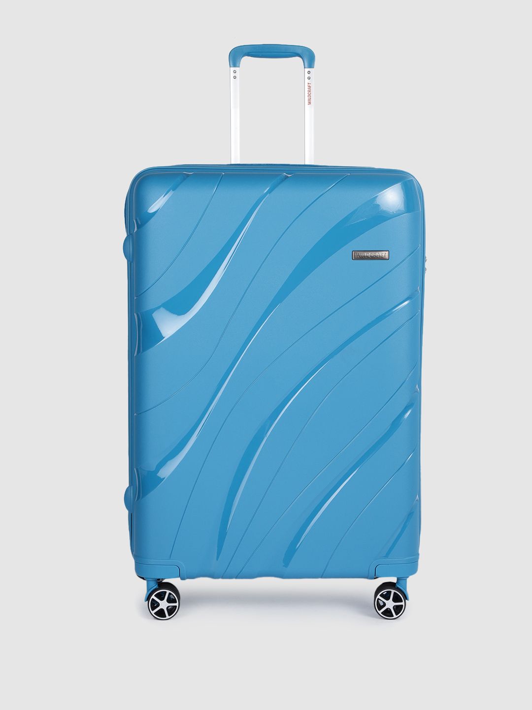 Wildcraft Agena Marine Textured Large Hard-Sided Trolley Bag-image-5