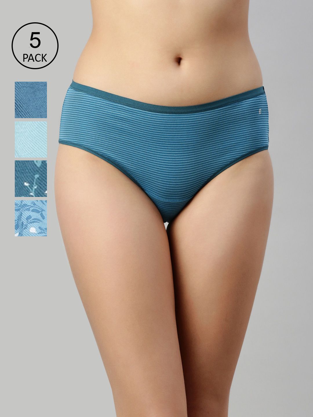 Buy Enamor Pb40 Modern Starter Nylon Sweat Wicking Bikini Panty
