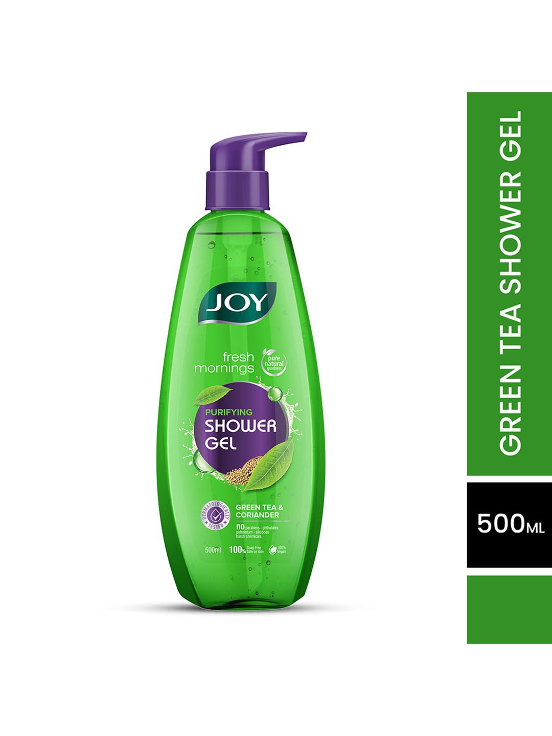 JOY Purifying Green Tea Shower Gel Body Wash For All Skin Types - 500ml-image-47