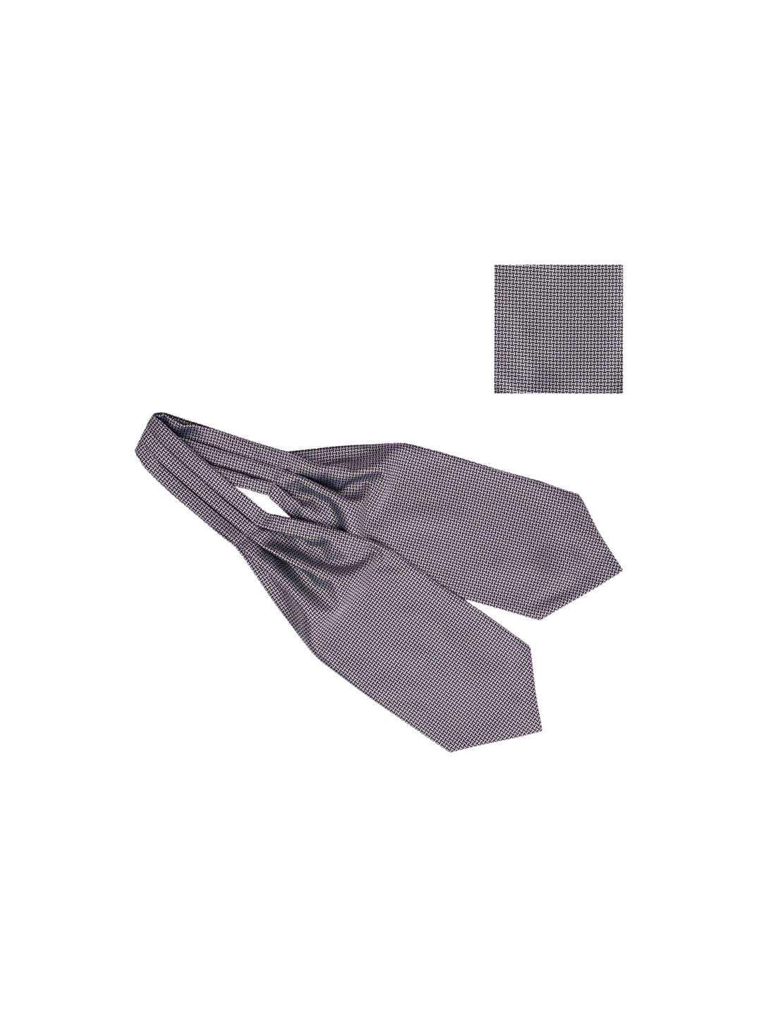 The Tie Hub Men Grey Geometrical Printed Accessory Gift Set-picture-21