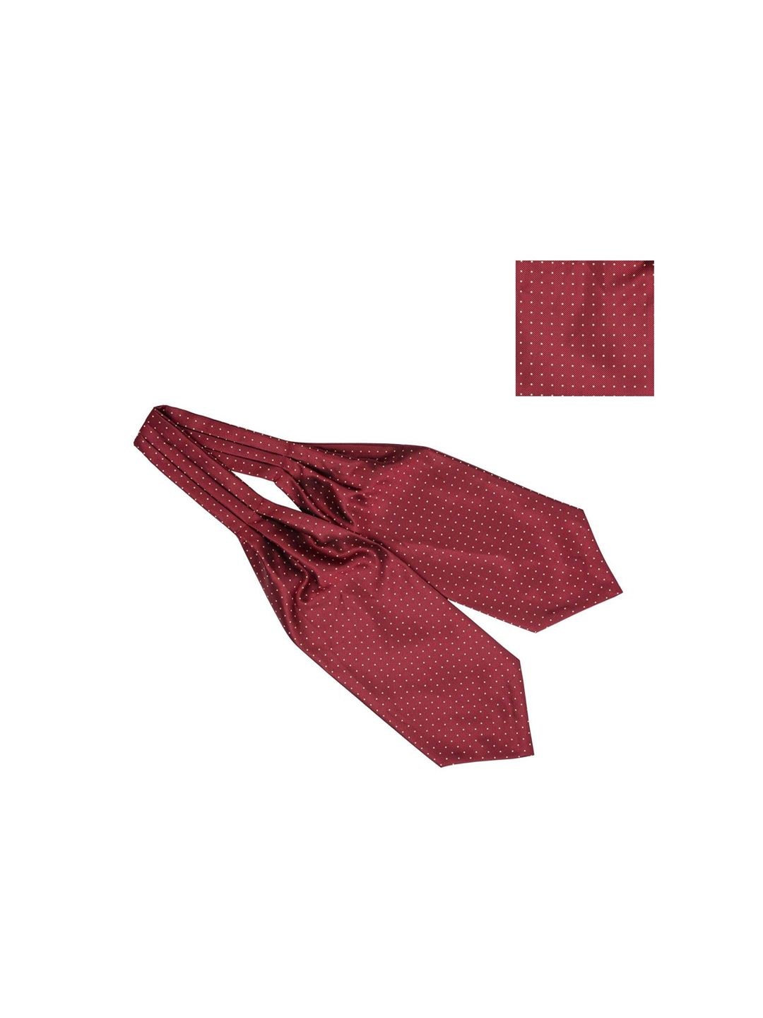 The Tie Hub Men Maroon & Yellow Printed Accessory Gift Set-image-21