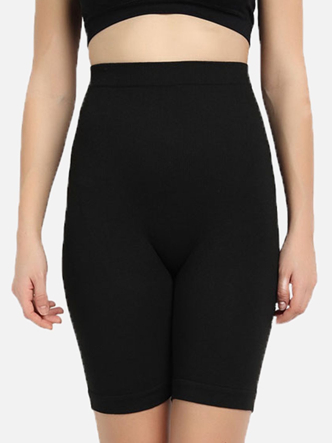 DEALSEVEN FASHION Women Black Tummy & Thigh Shapewear-picture-58