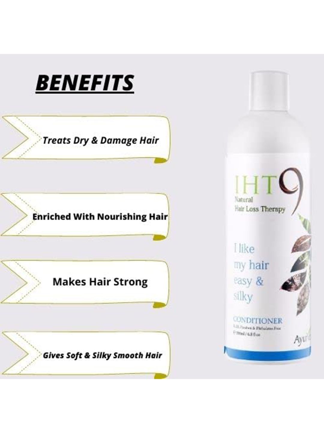 Lass Naturals IHT 9 Natural Repairing Hair Conditioner- 200 ml-image-22