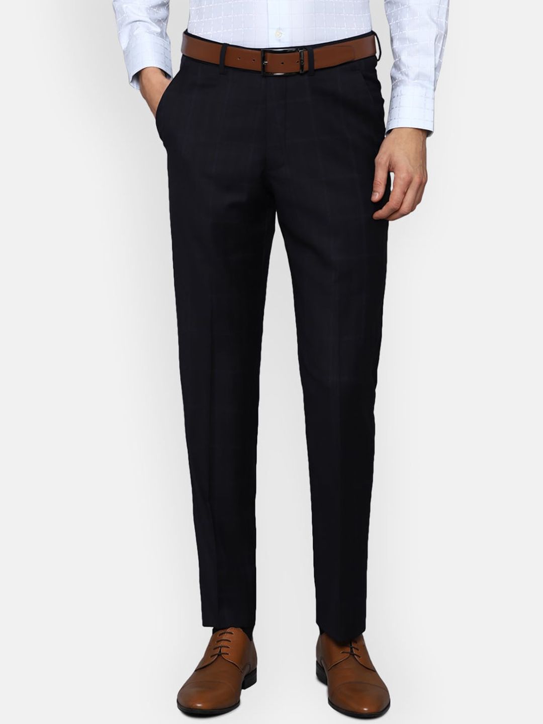 Buy Louis Philippe Brown Trousers Online  716932  Louis Philippe