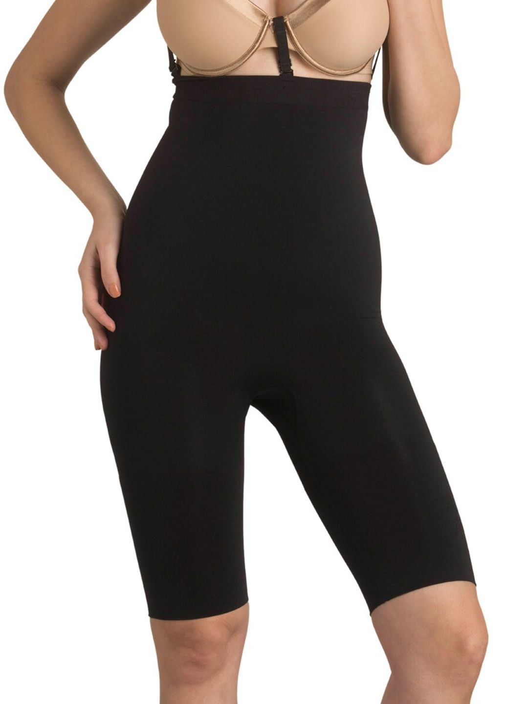 Swee Shapewear Women Black Solid Seamless Tummy Shaper-picture-43