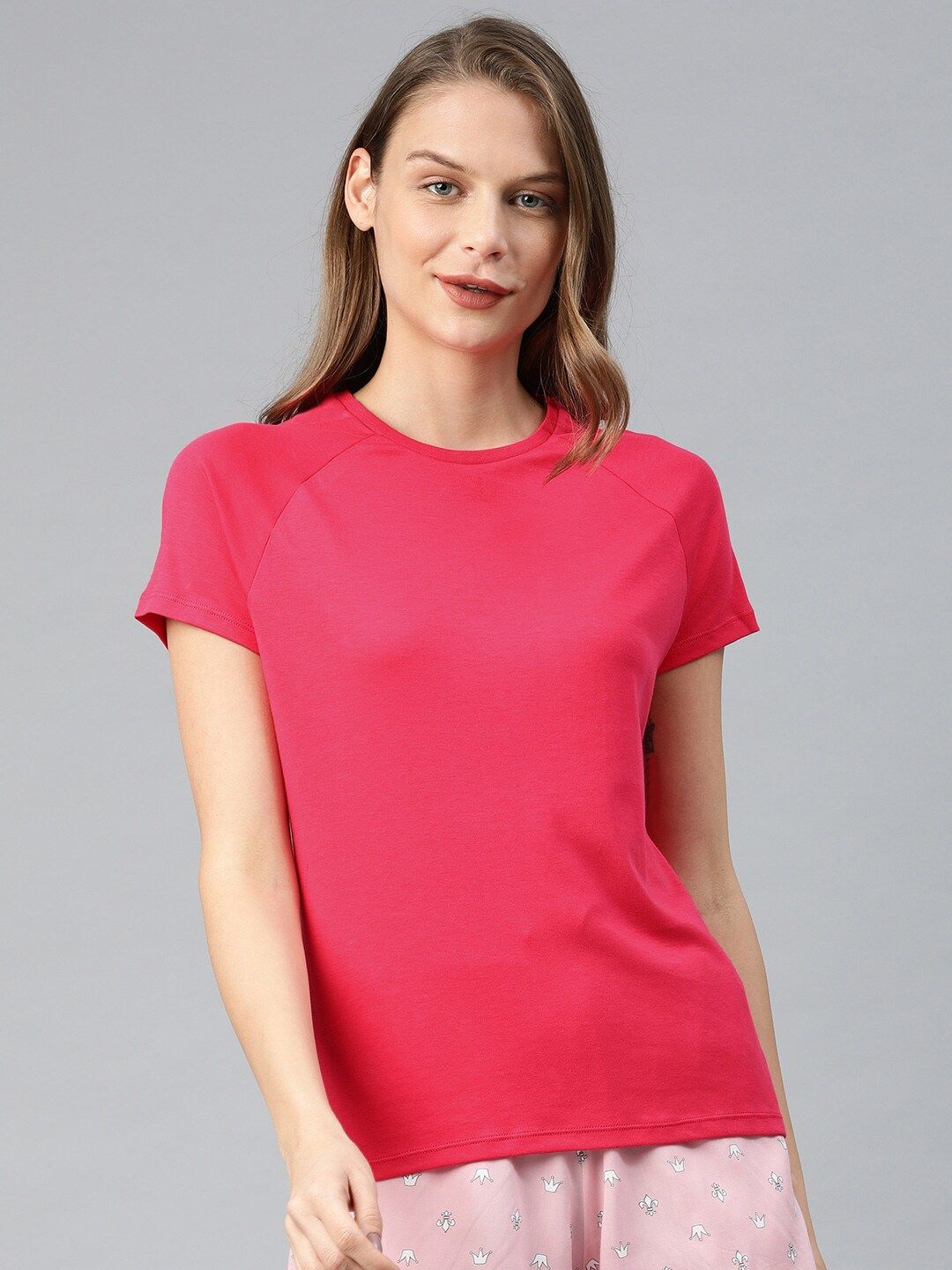 Van Heusen Women Round Neck Short Sleeve Lounge T-Shirt-picture-38