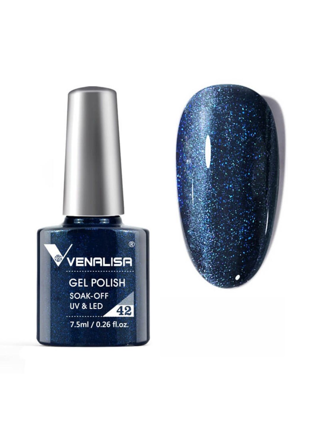 VENALISA Soak Off UV LED Gel Nail Polish 7.5 ml - Shade 42