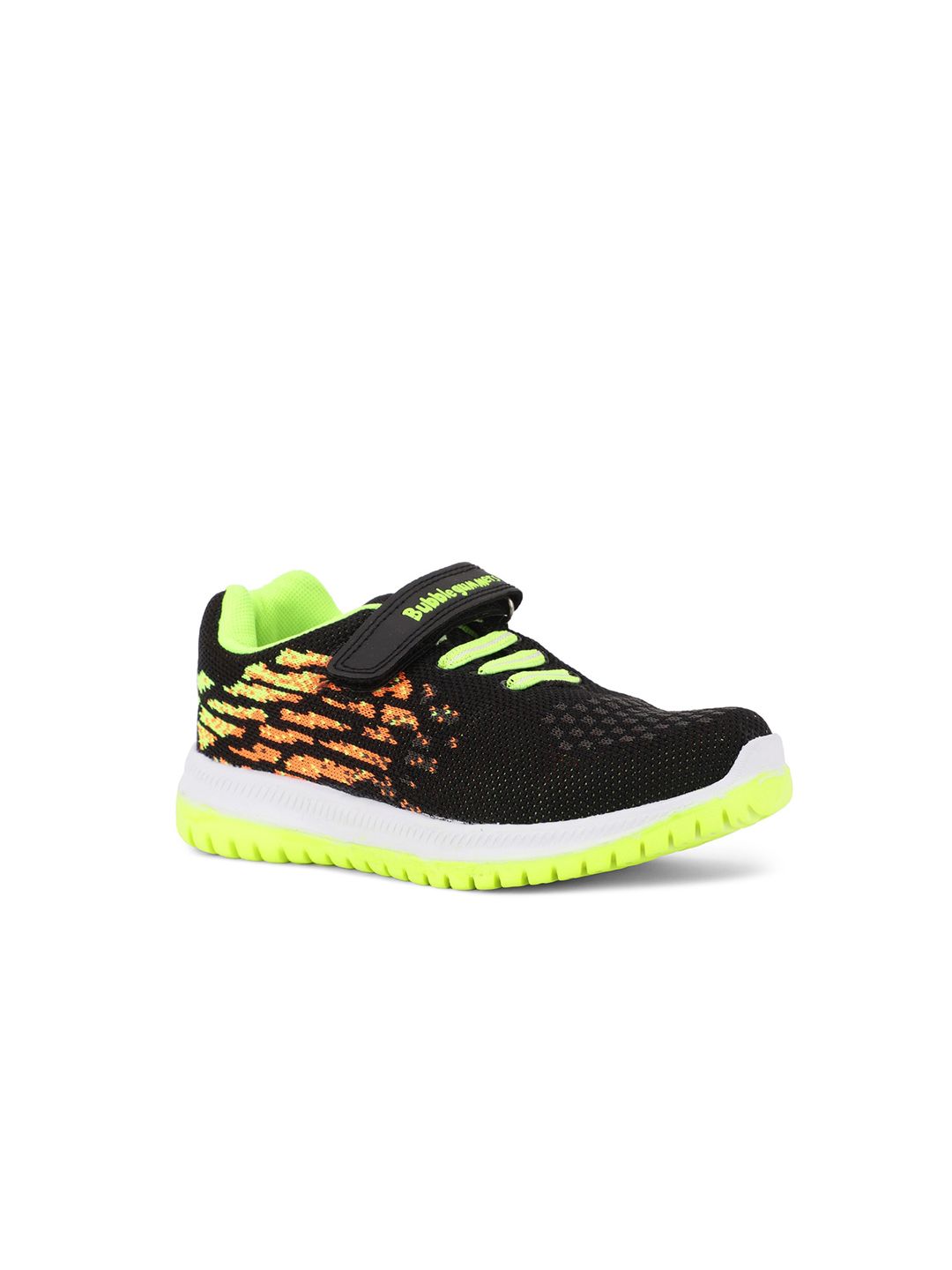 Bubblegummers Boys Black Woven Design Sneakers-picture-36