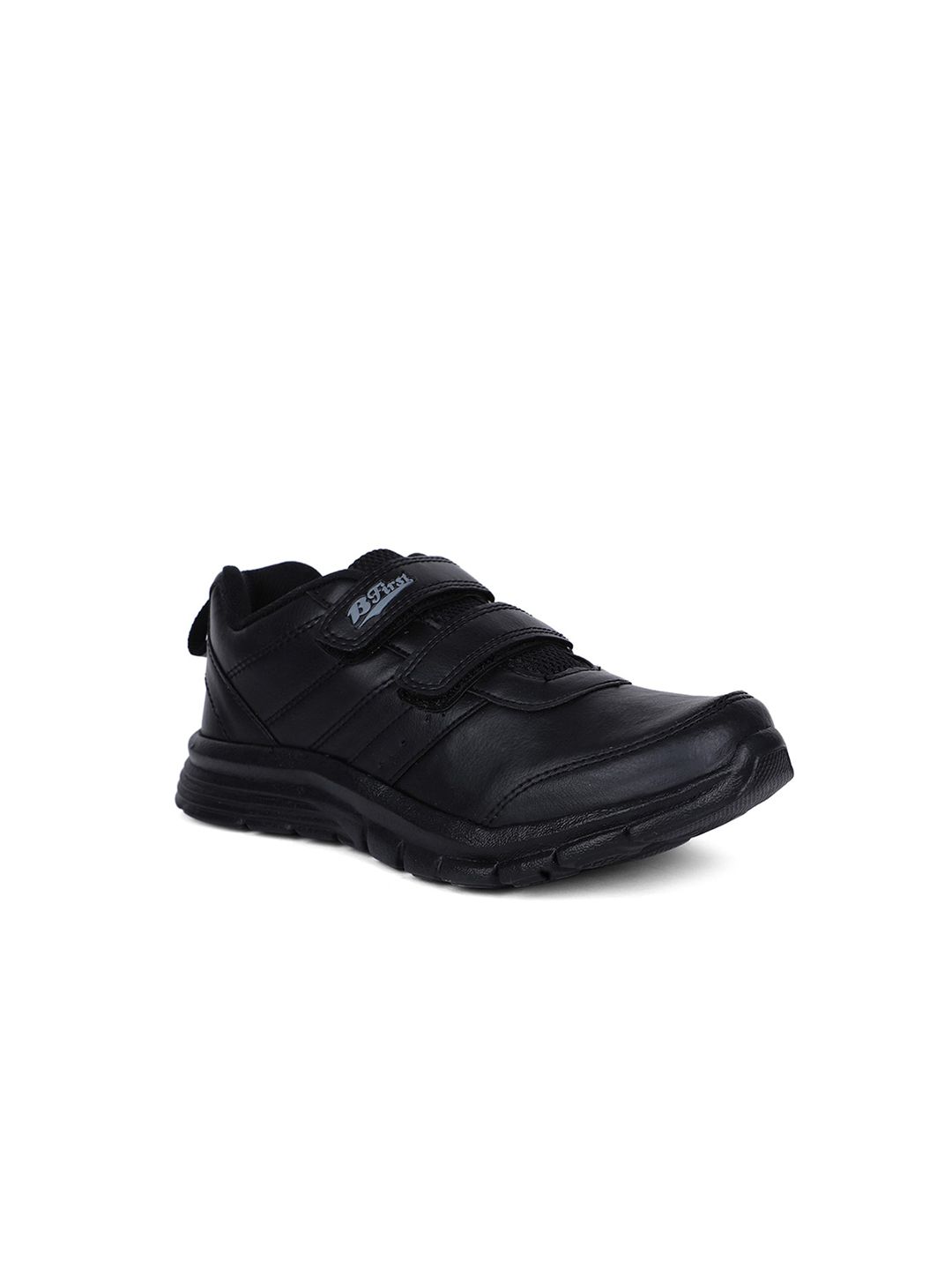Bata Boys Black Velcro School Sneakers-picture-22