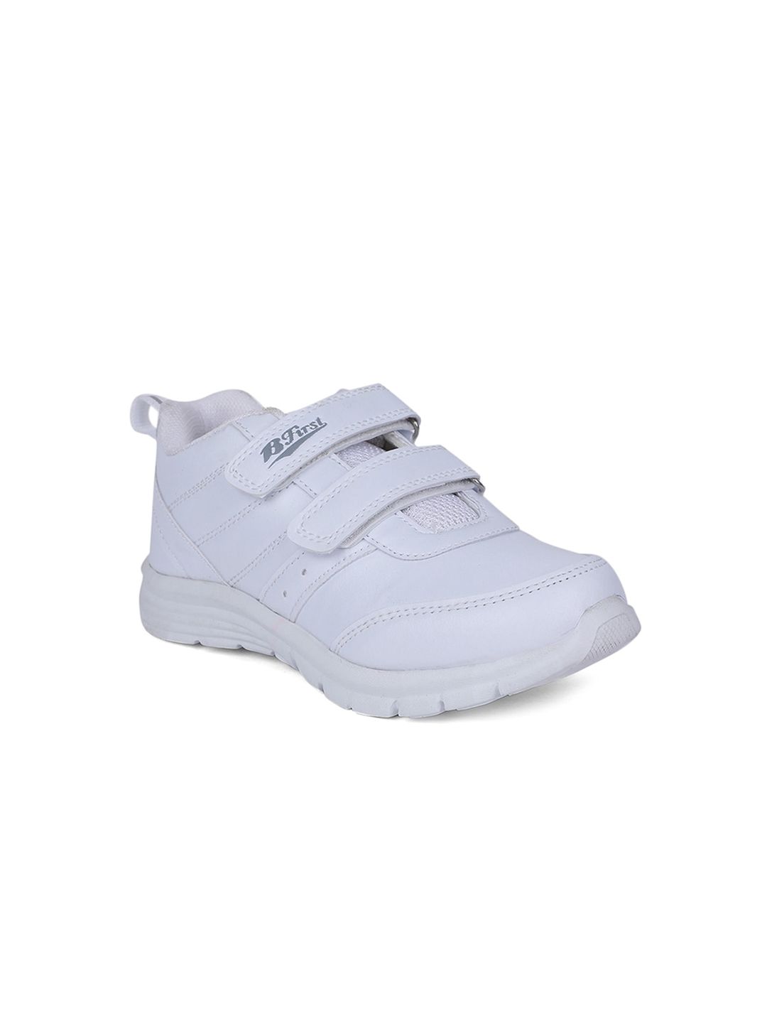 Bata Boys White School Shoes-picture-53