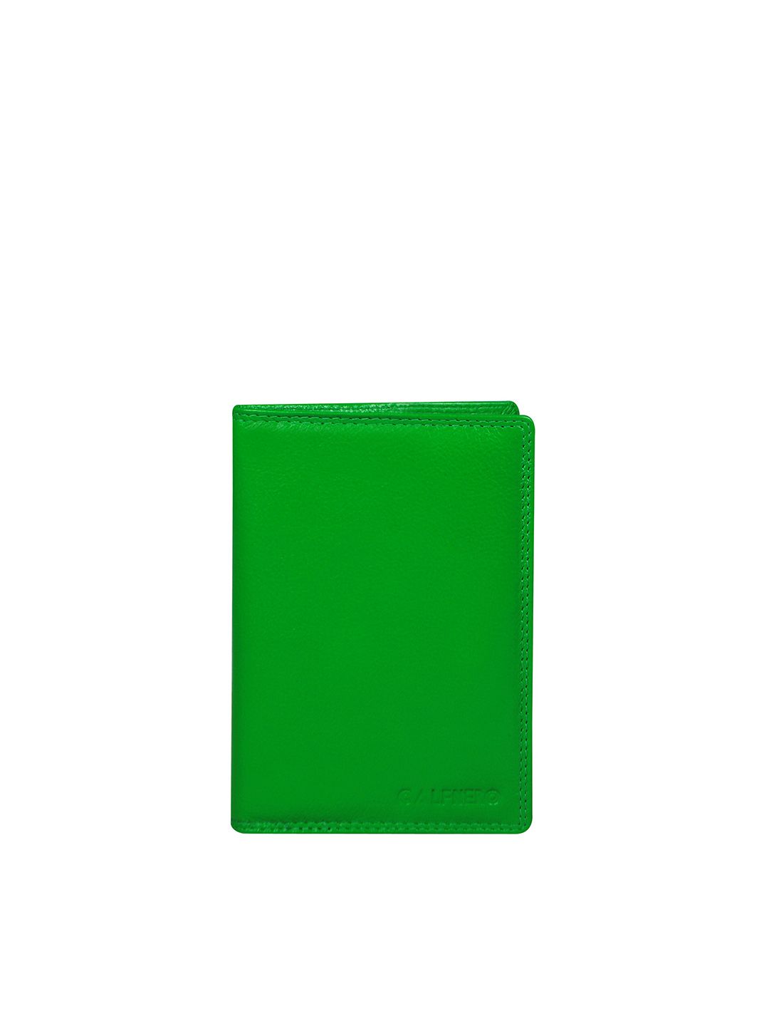 CALFNERO Unisex Green Leather Passport Holder with Passport Holder-picture-22