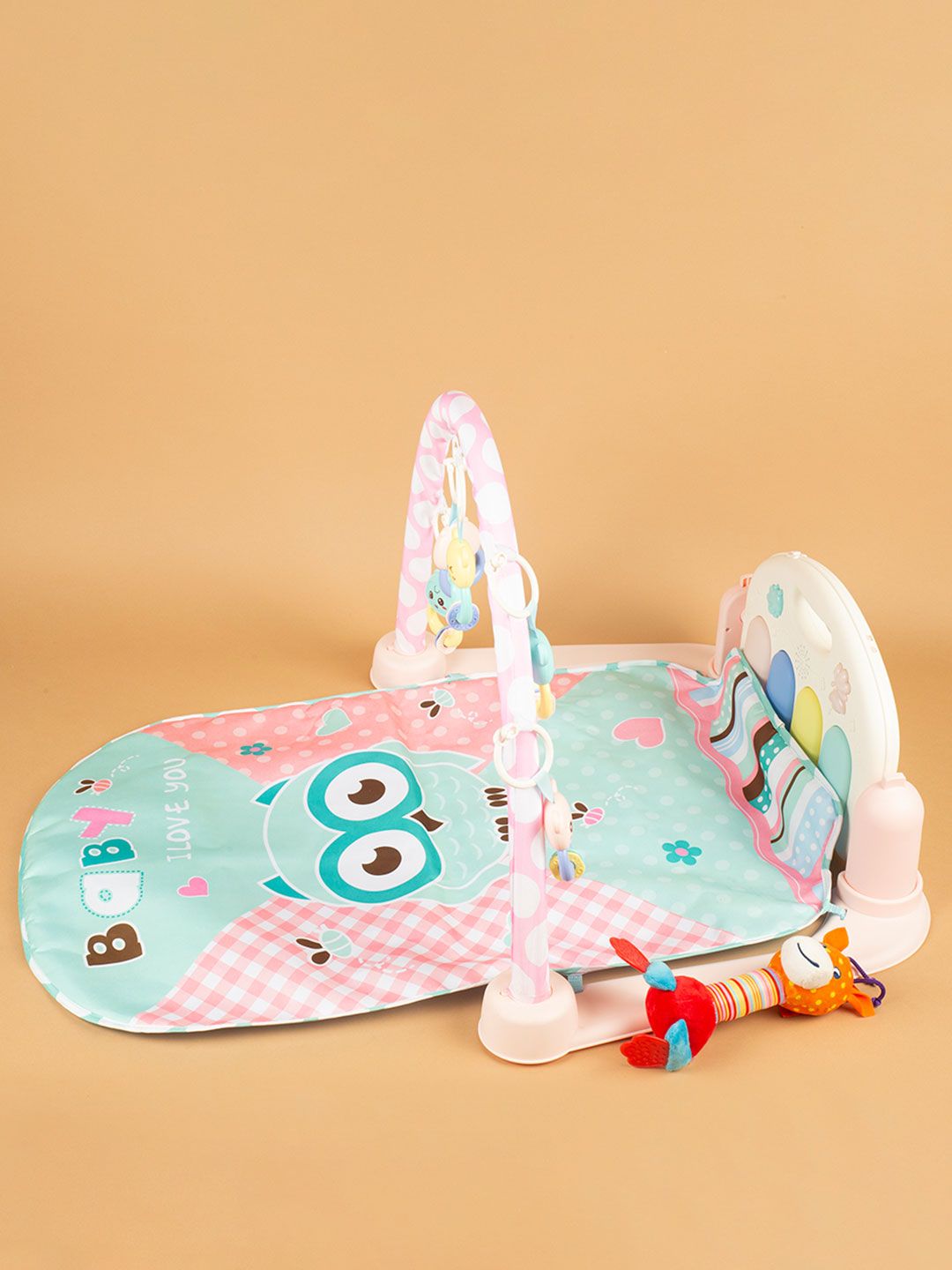 Baby Moo Blue & Pink Piano Activity Baby Mat-picture-37
