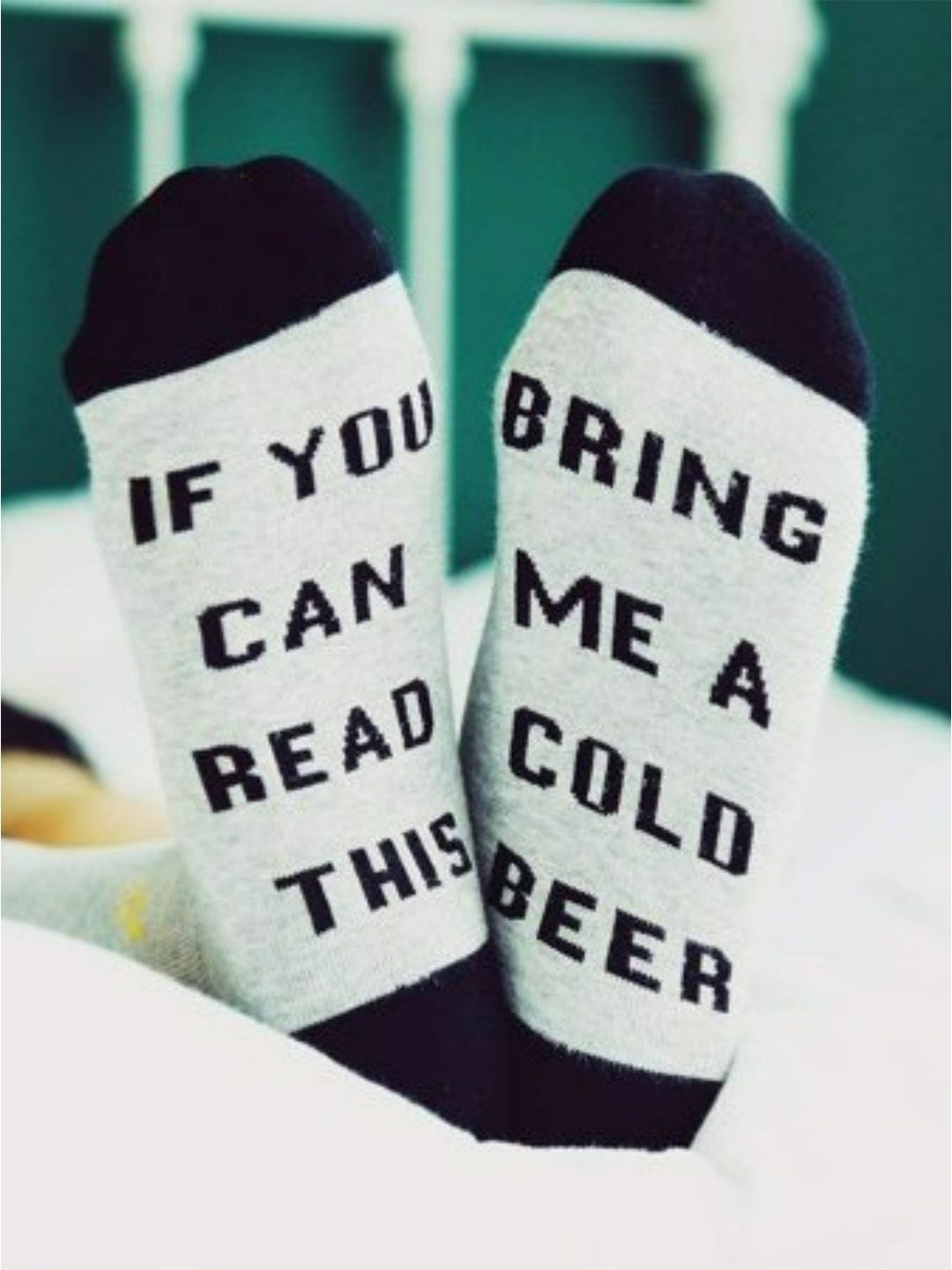 EL REGALO Grey & Black Patterned Calf-Length Socks-picture-34