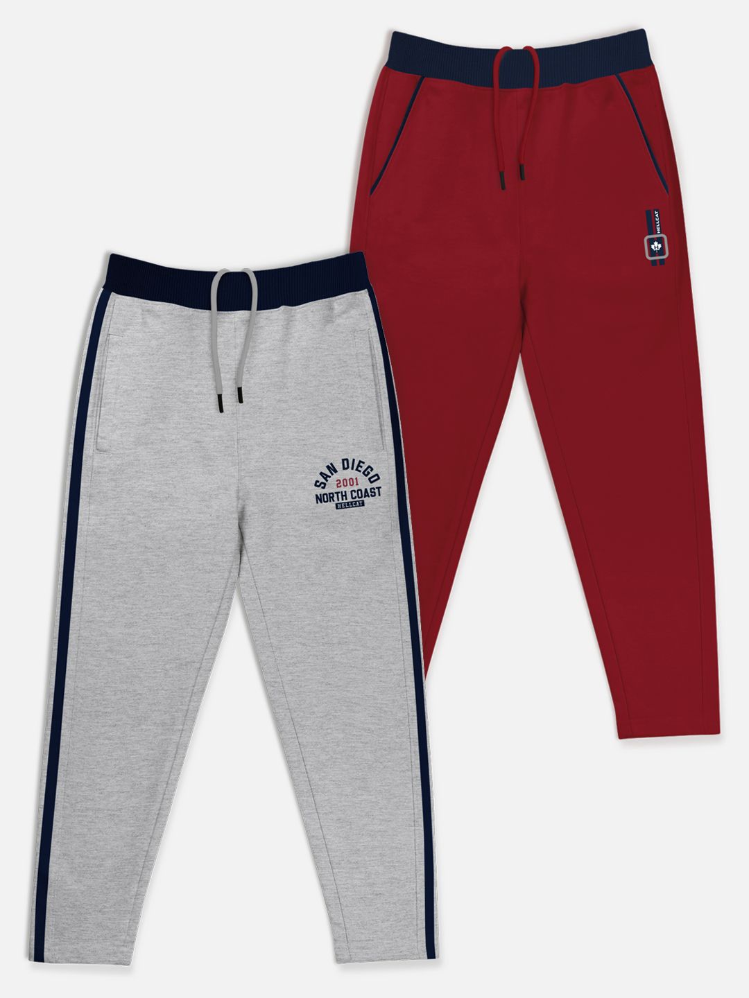 HELLCAT Boys Pack Of 2 Solid Track Pants-image-36
