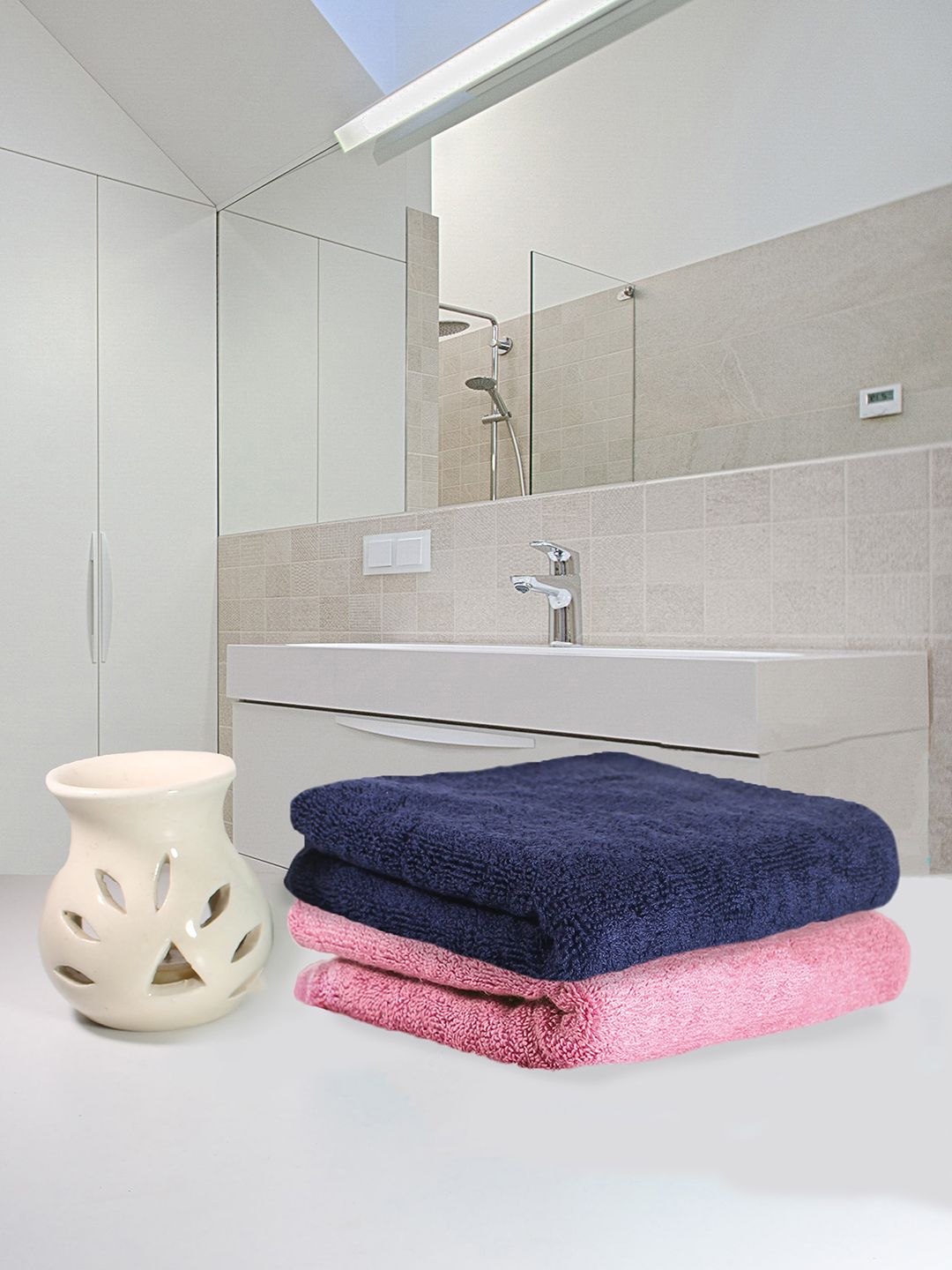 Heelium Unisex Super Soft & Quick Absorbent 600 GSM Bamboo Hand Towel-picture-45