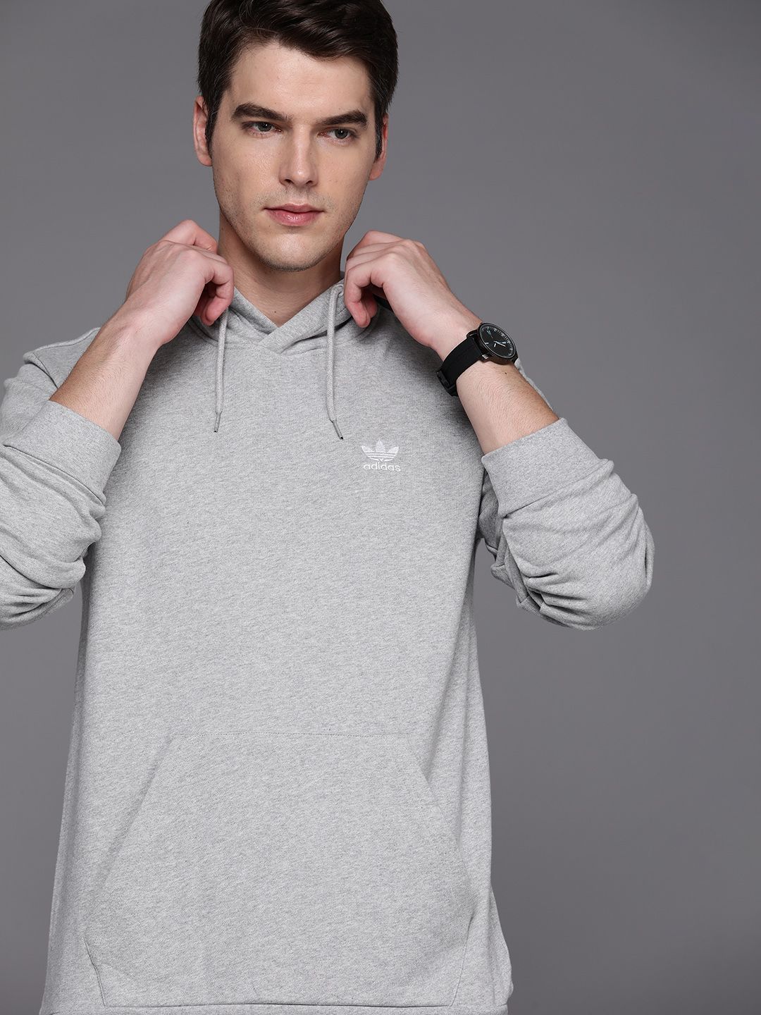 ADIDAS Originals Men Essential Hooded Sweatshirt-picture-58