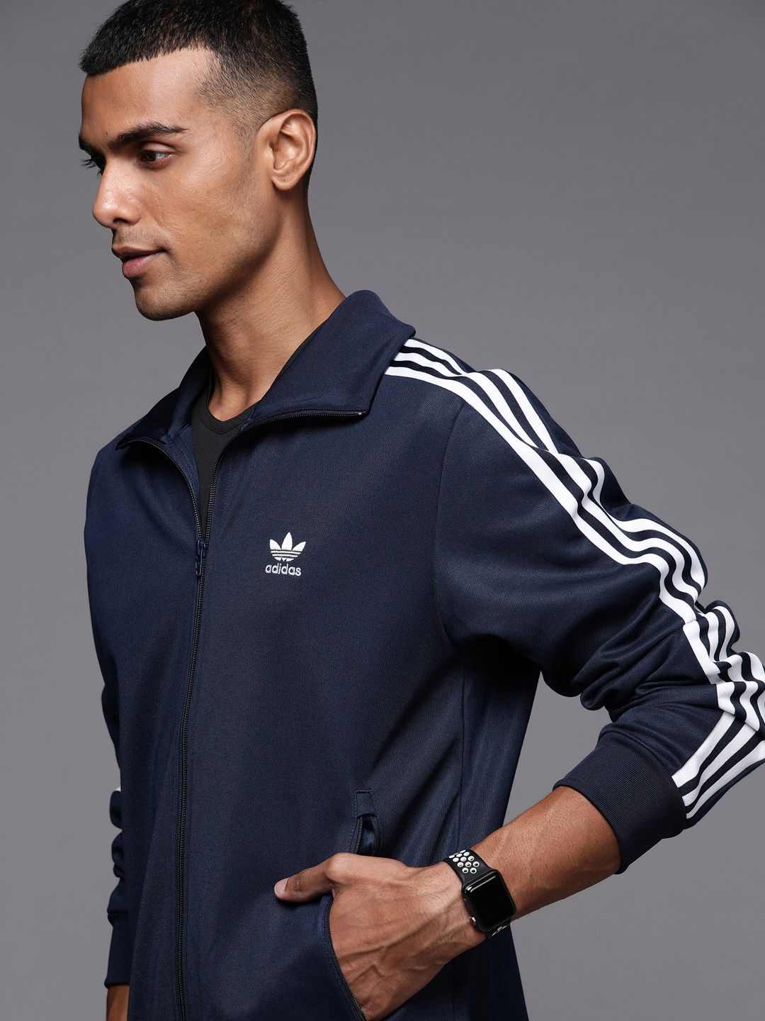 Adidas originals men's superstar track cheap jacket  navy