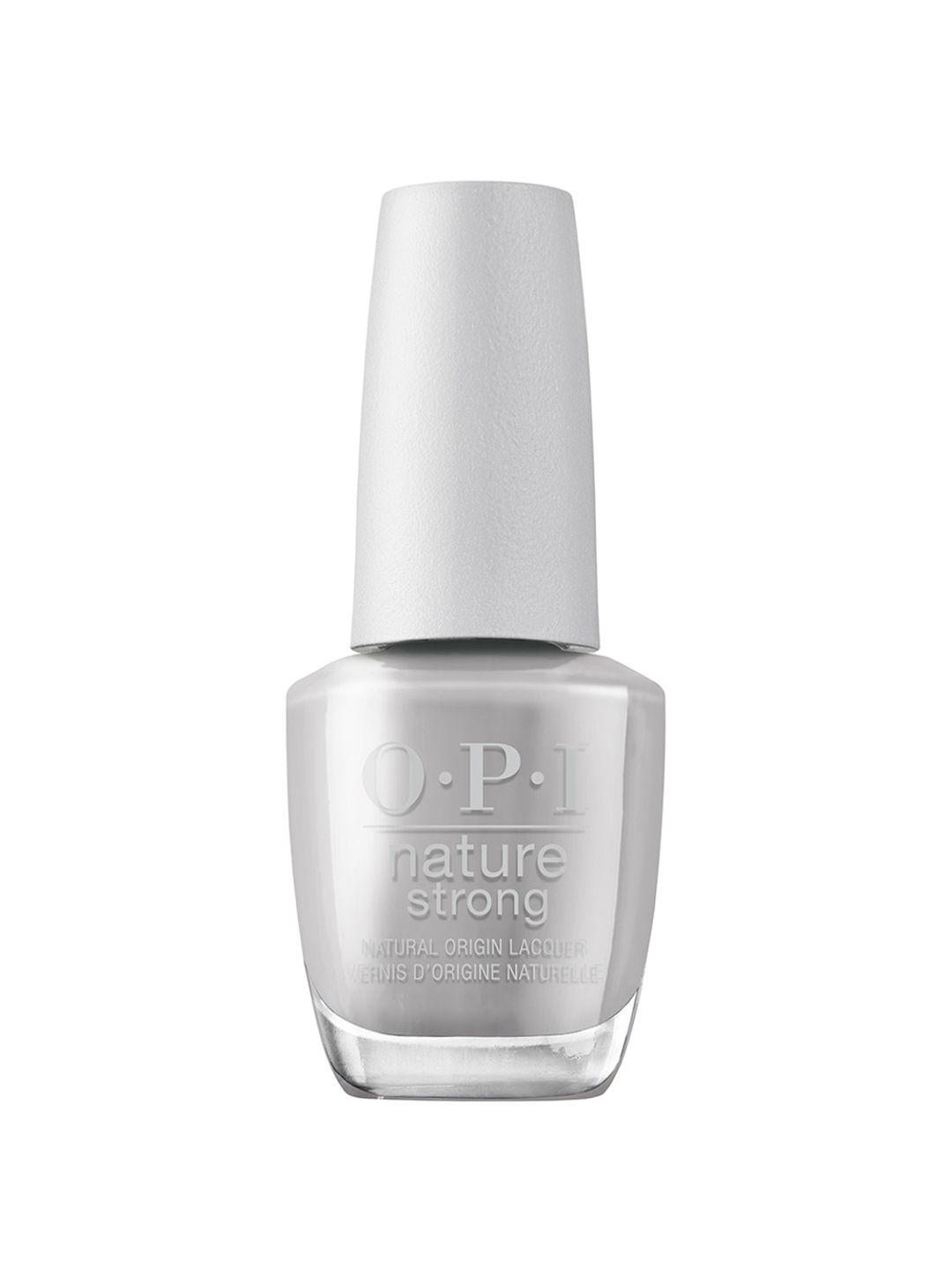 O.P.I Nature Strong Natural Origin Nail Lacquer 15ml - Dawn of a New Gray-image-3