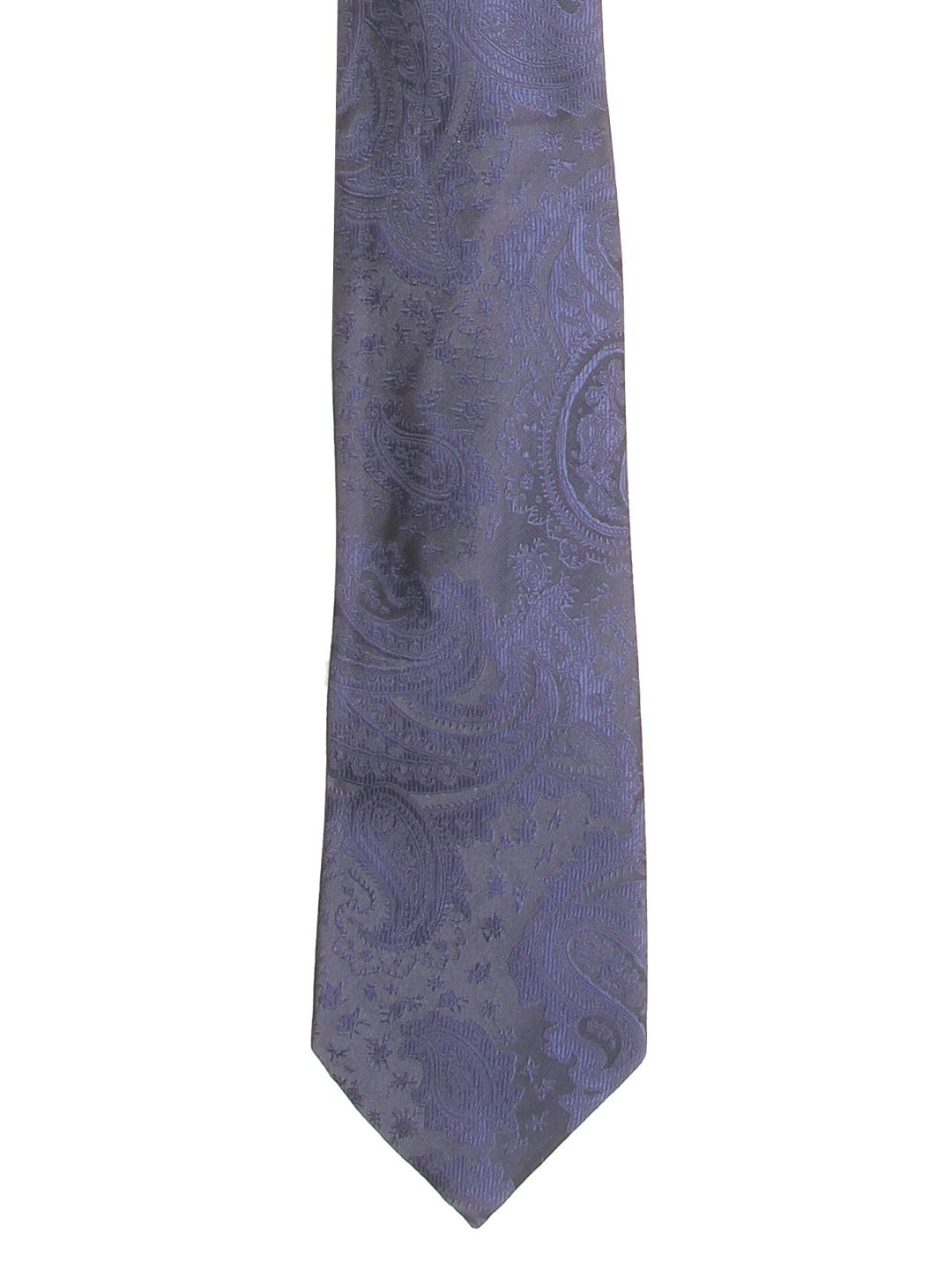 Calvadoss Men Blue Woven Design Broad Tie-picture-19