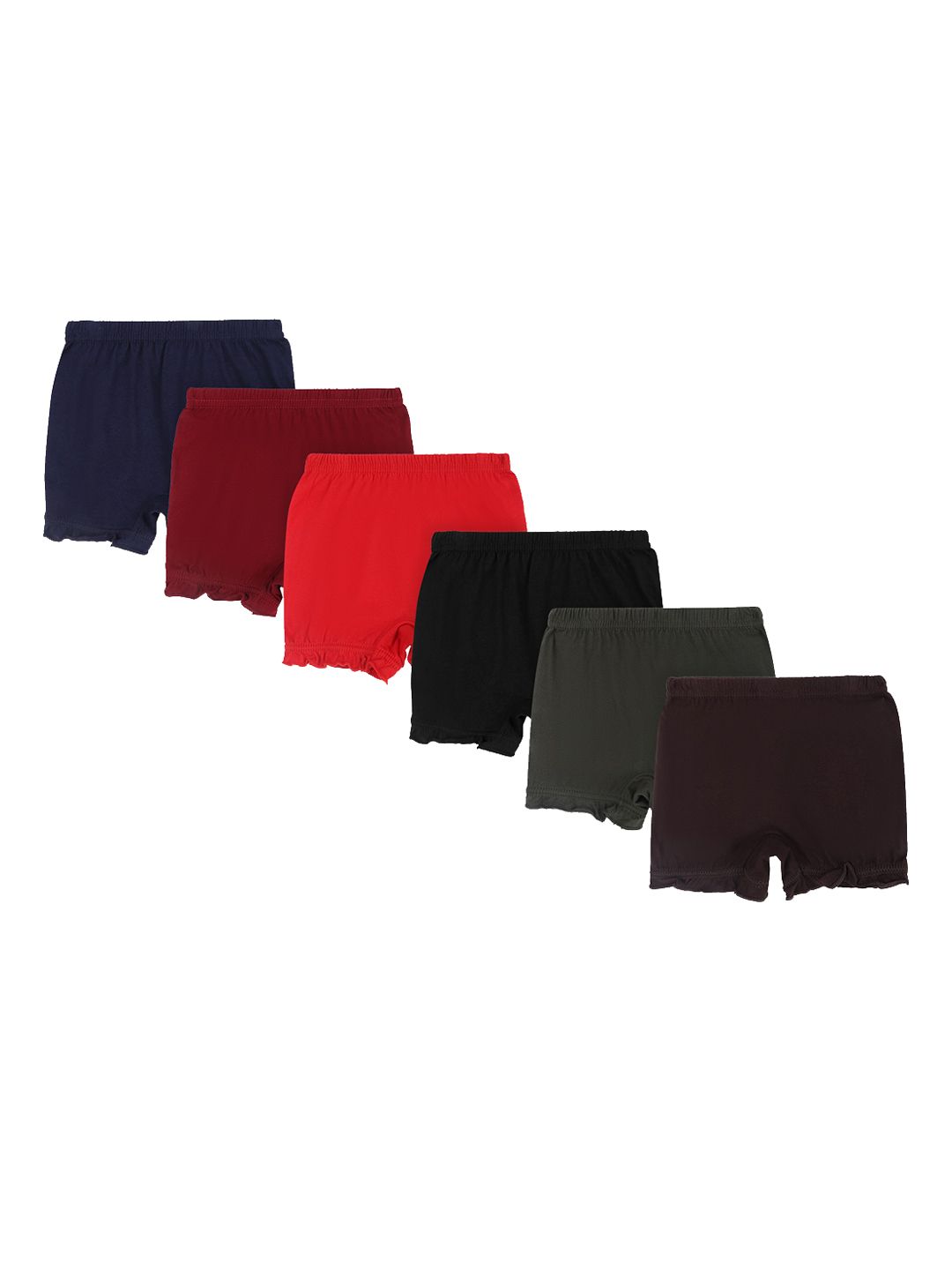 DYCA Kids Pack Of 6 Assorted Cotton Boyshorts Briefs-picture-55