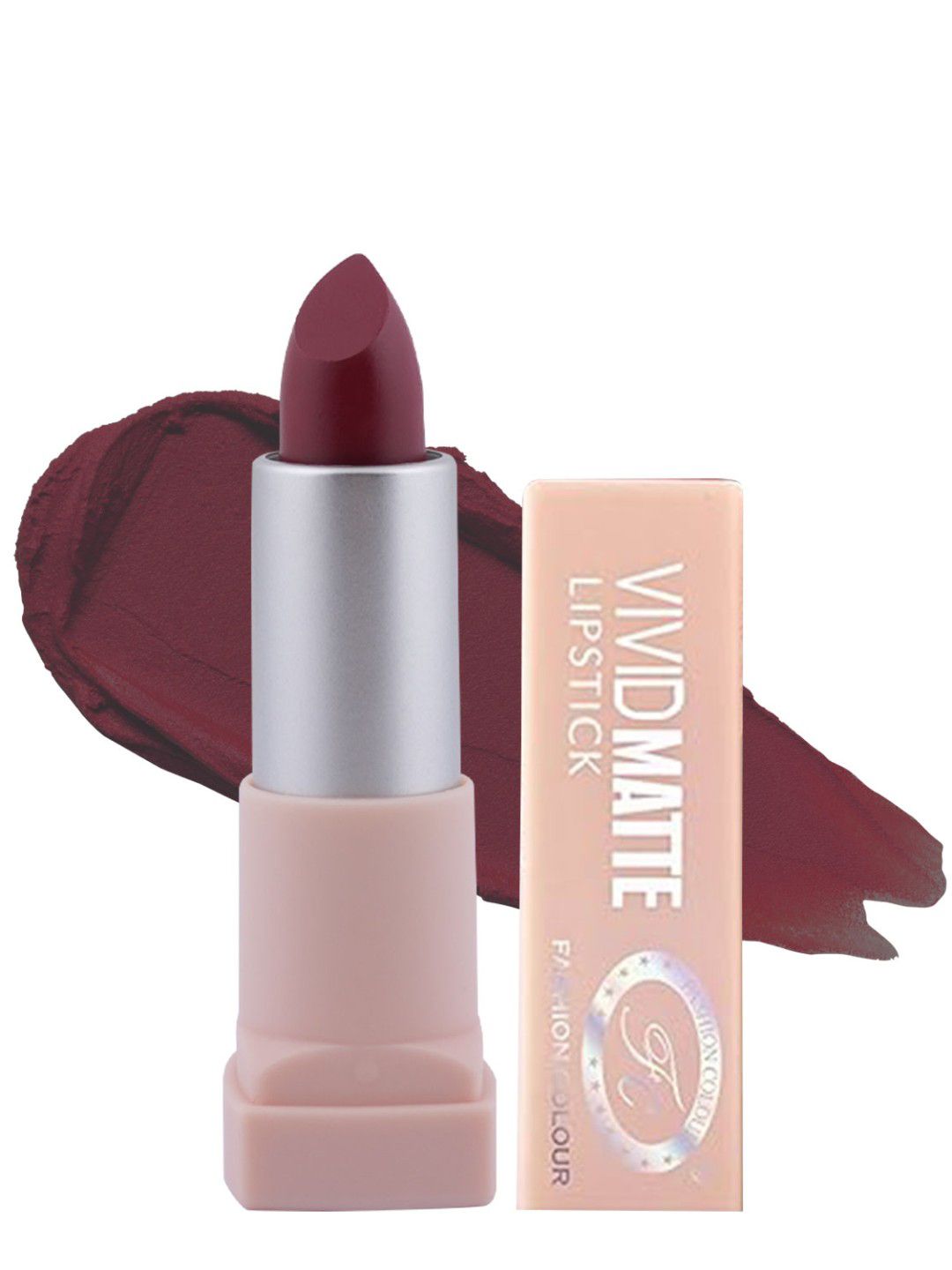 Fashion Colour Women Coffee Brown Vivid Matte Lipstick 3.8 g - Full Cherry 14-image-38