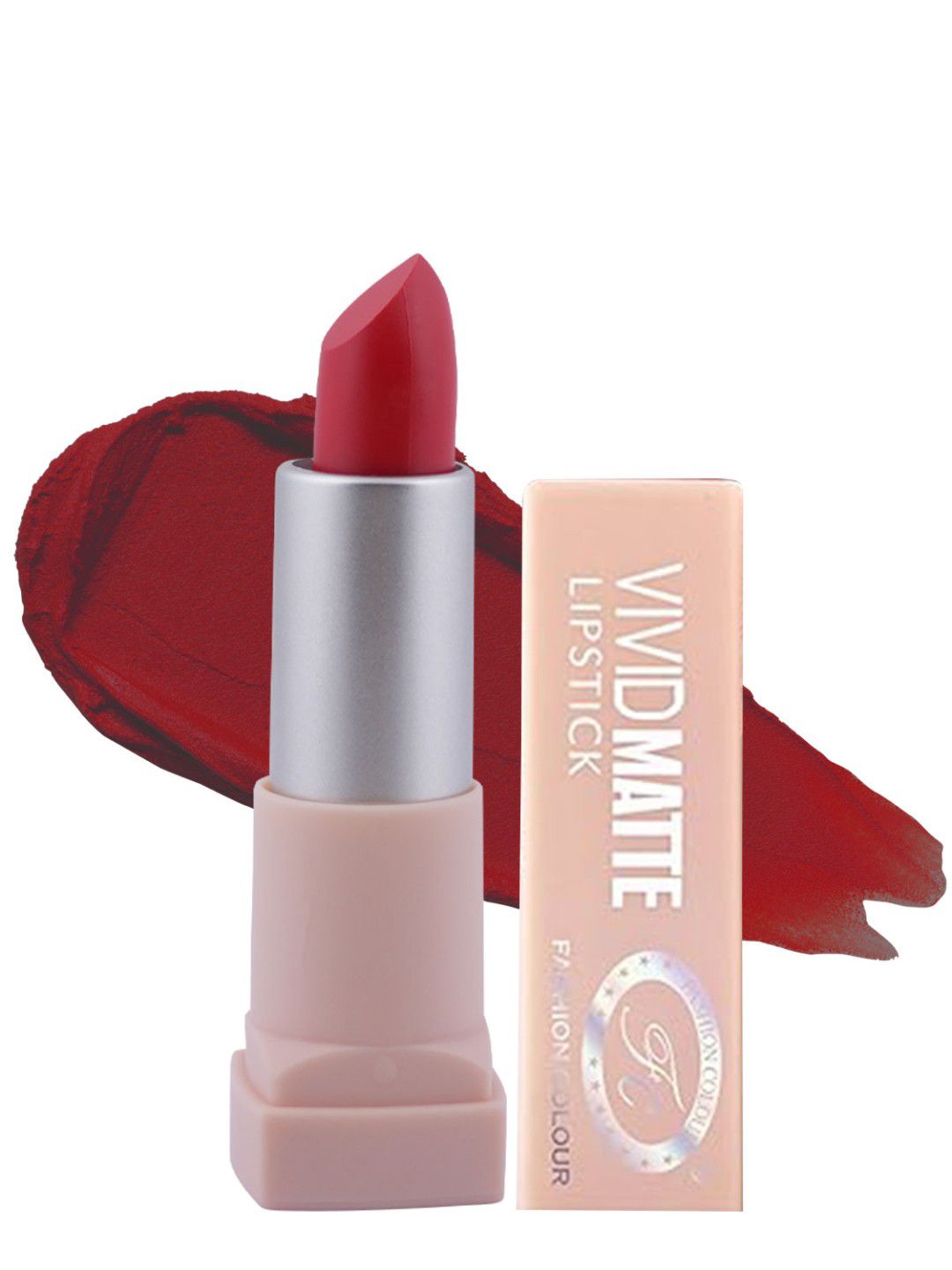 Fashion Colour Women Red Vivid Matte Velvet Texture Lipstick - Orange Red 13-image-41