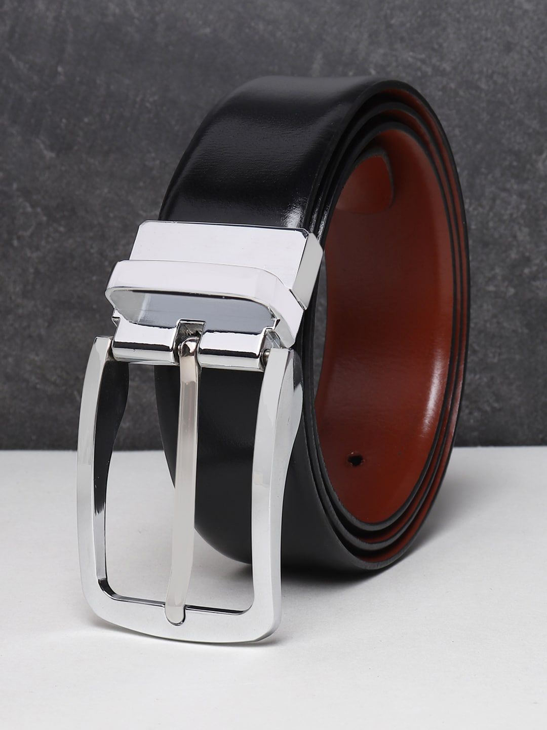 teakwood leathers Teakwood Leather Men Black Belts-picture-23