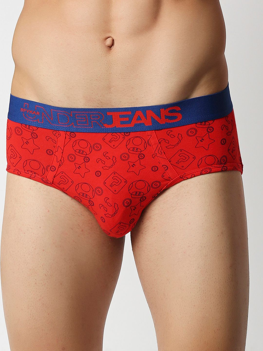 Underjeans by Spykar Men Cotton Blend Brief-picture-20