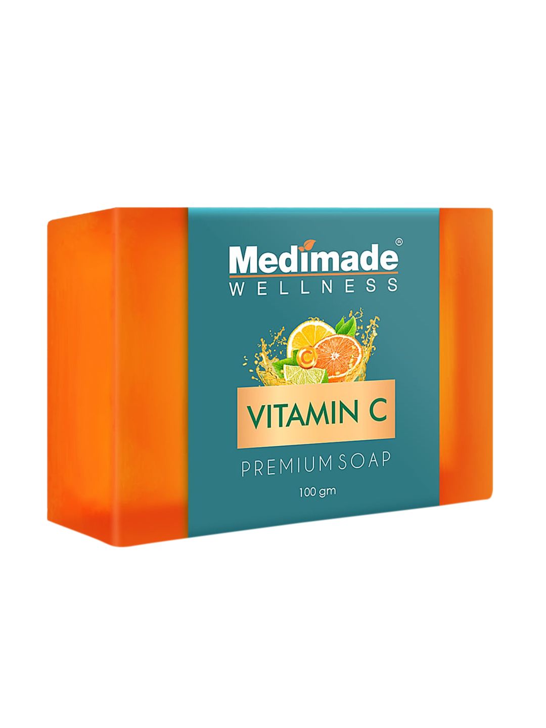 Medimade Vitamin C Premium Handmade Bathing Soap For Oil Control & Improve Skin Tone 100g-picture-47