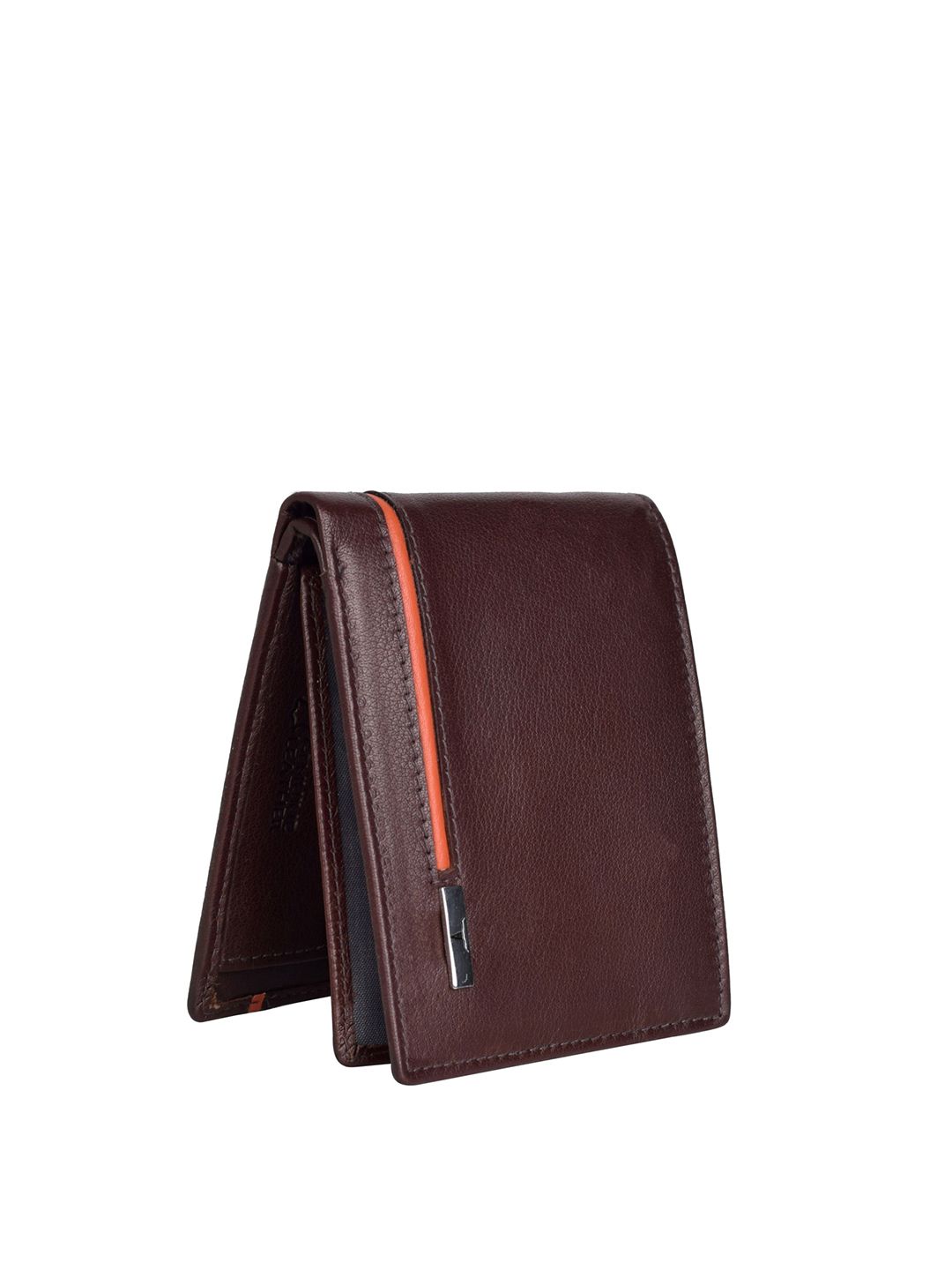 URBAN FOREST Men Brown Leather Two Fold Wallet-picture-24