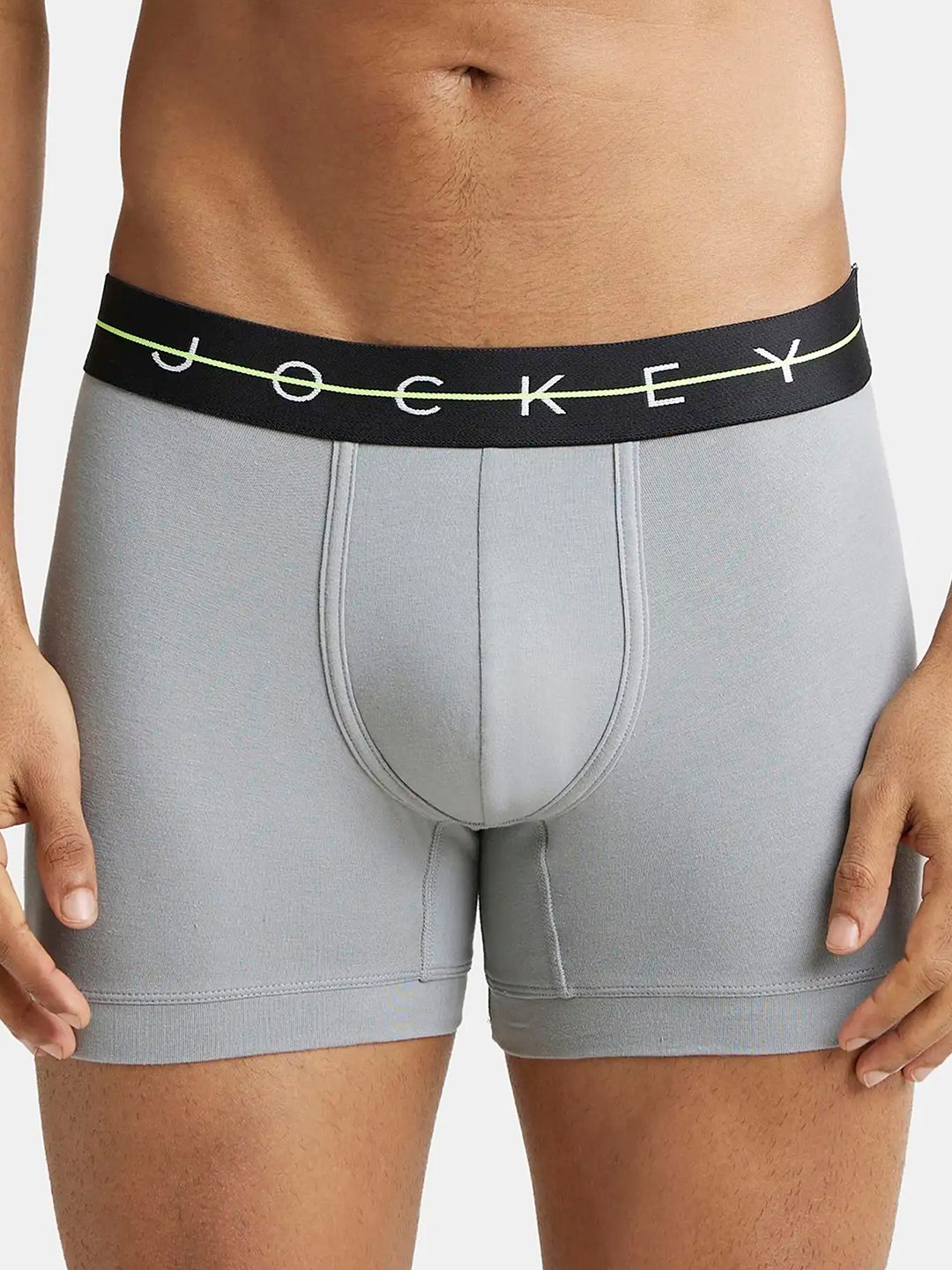 Jockey Men Super Combed Cotton Solid Trunk NY16-picture-31