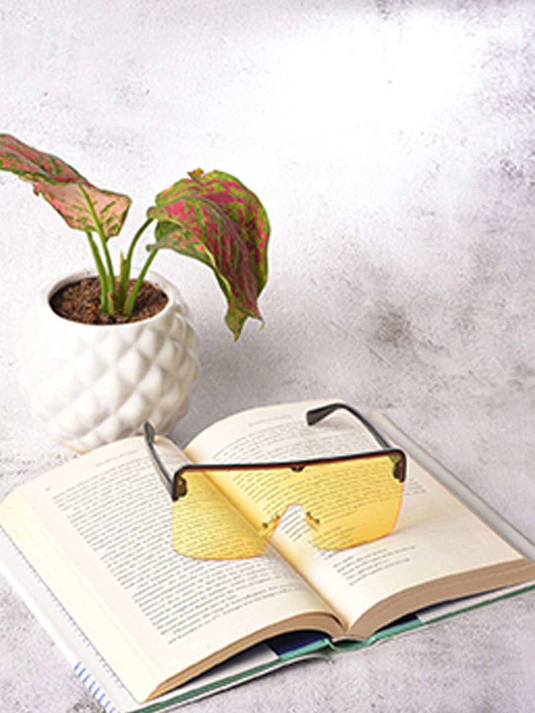 HAUTE SAUCE by Campus Sutra Women Yellow Lens & Black Oversized Sunglasses SS22_HSSG1194-image-34