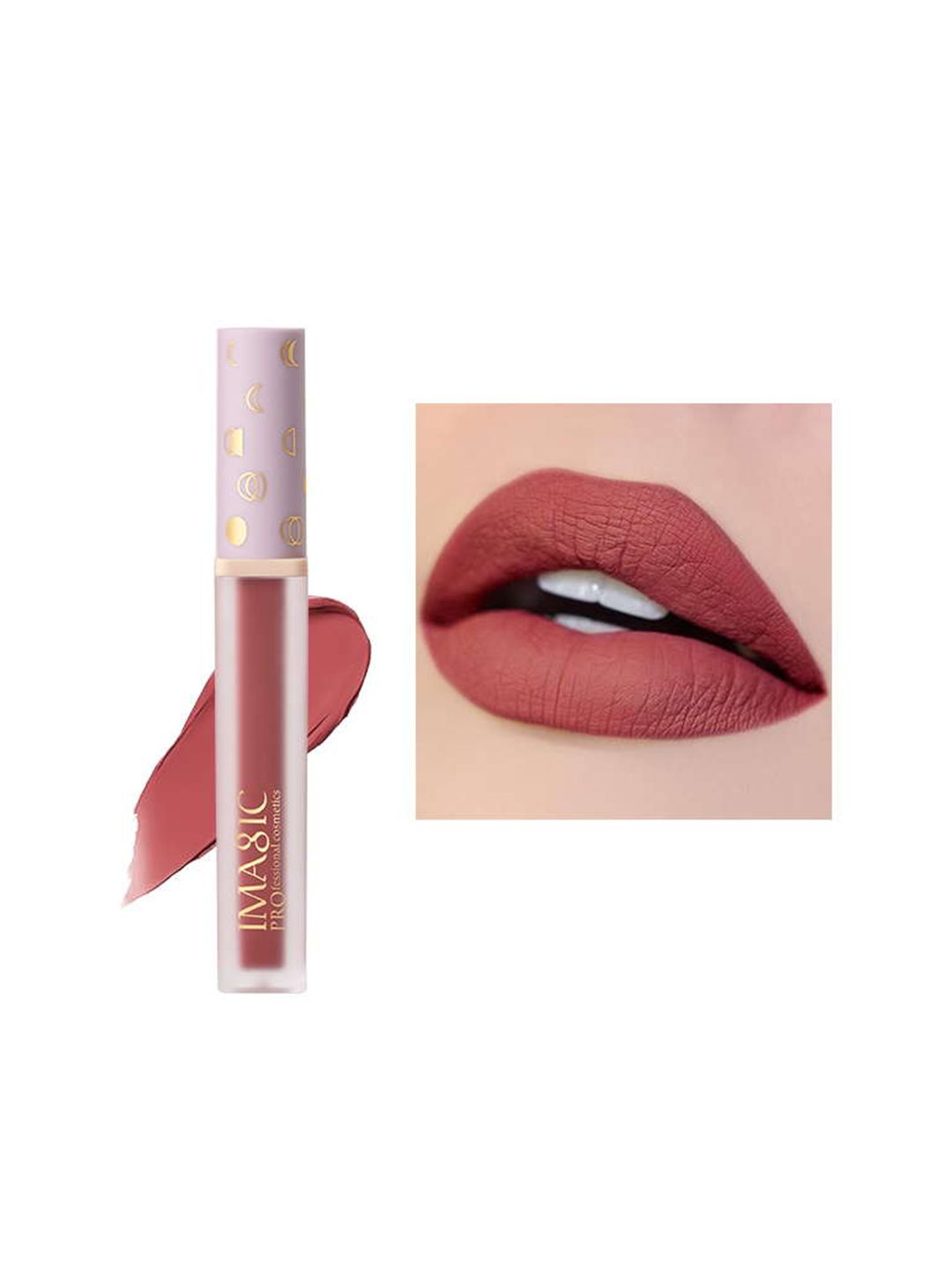 IMAGIC Professional Lip & Cheek Dual Use Soft Lip Mud 4.5 ml - Love Drug 08-picture-4