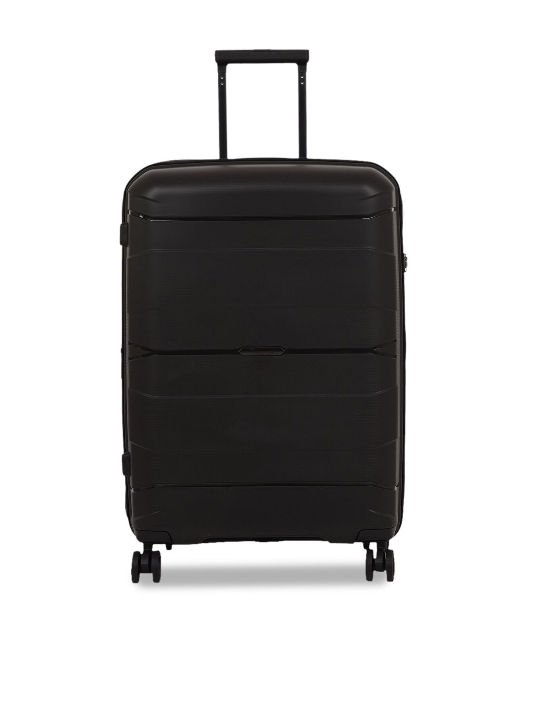 IT luggage Black Solid Hard-Sided Large Trolley Bag-image-24