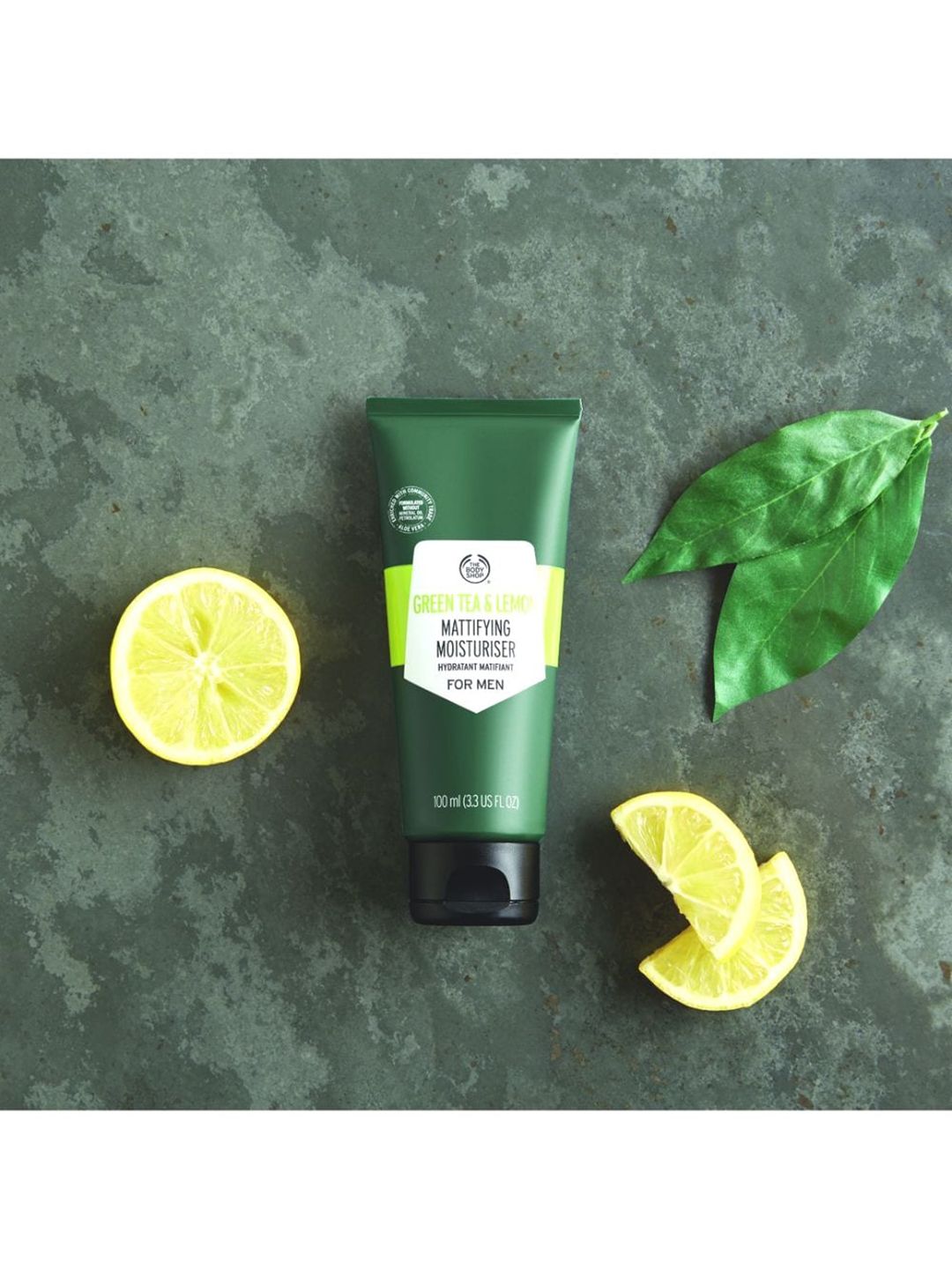 THE BODY SHOP Men Green Tea and Lemon Mattifying Moisturiser - 100 ml-picture-11