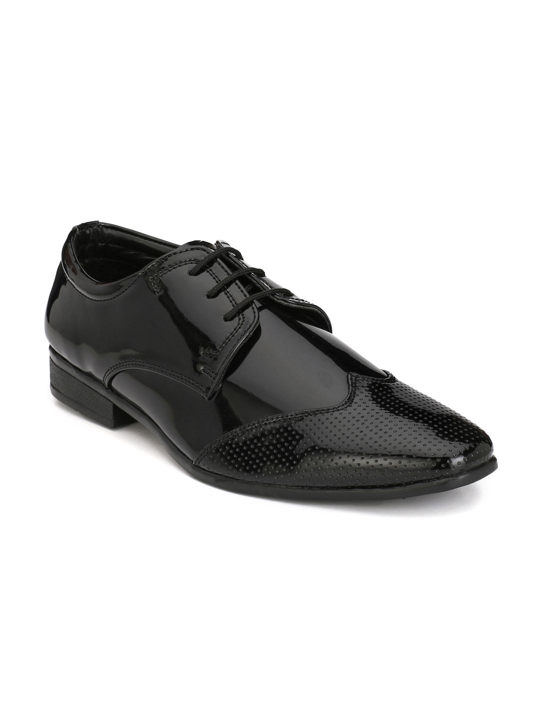 Hirels Men Black Semiformal Shoes-picture-50