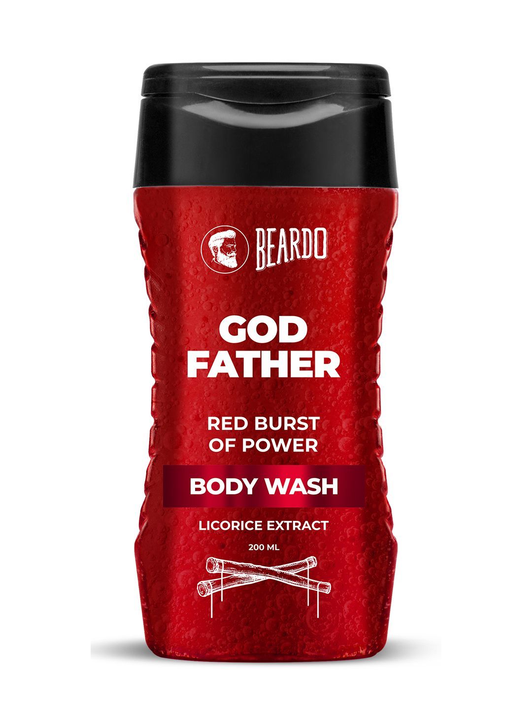 BEARDO Men God Father Red Burst of Power Body Wash with Licorice Extract - 200 ml-picture-18