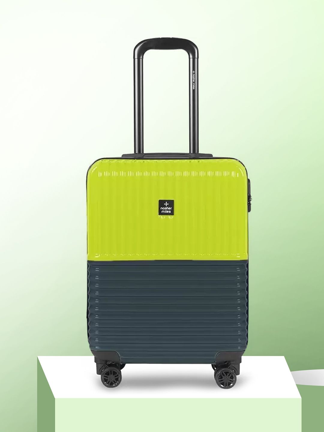 Nasher Miles  Istanbul Colourblocked Number Lock Hard-Sided Trolley Suitcase-picture-17