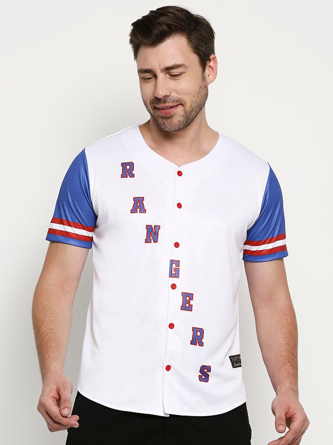 gullyactive Official Rajasthan Royals Oversized Jersey T-Shirt (S) At Nykaa Fashion - Your Online Shopping Store