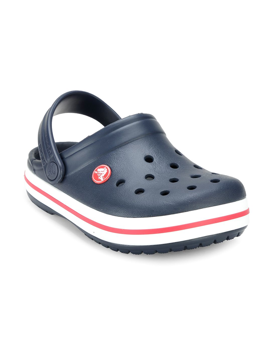 boys navy crocs