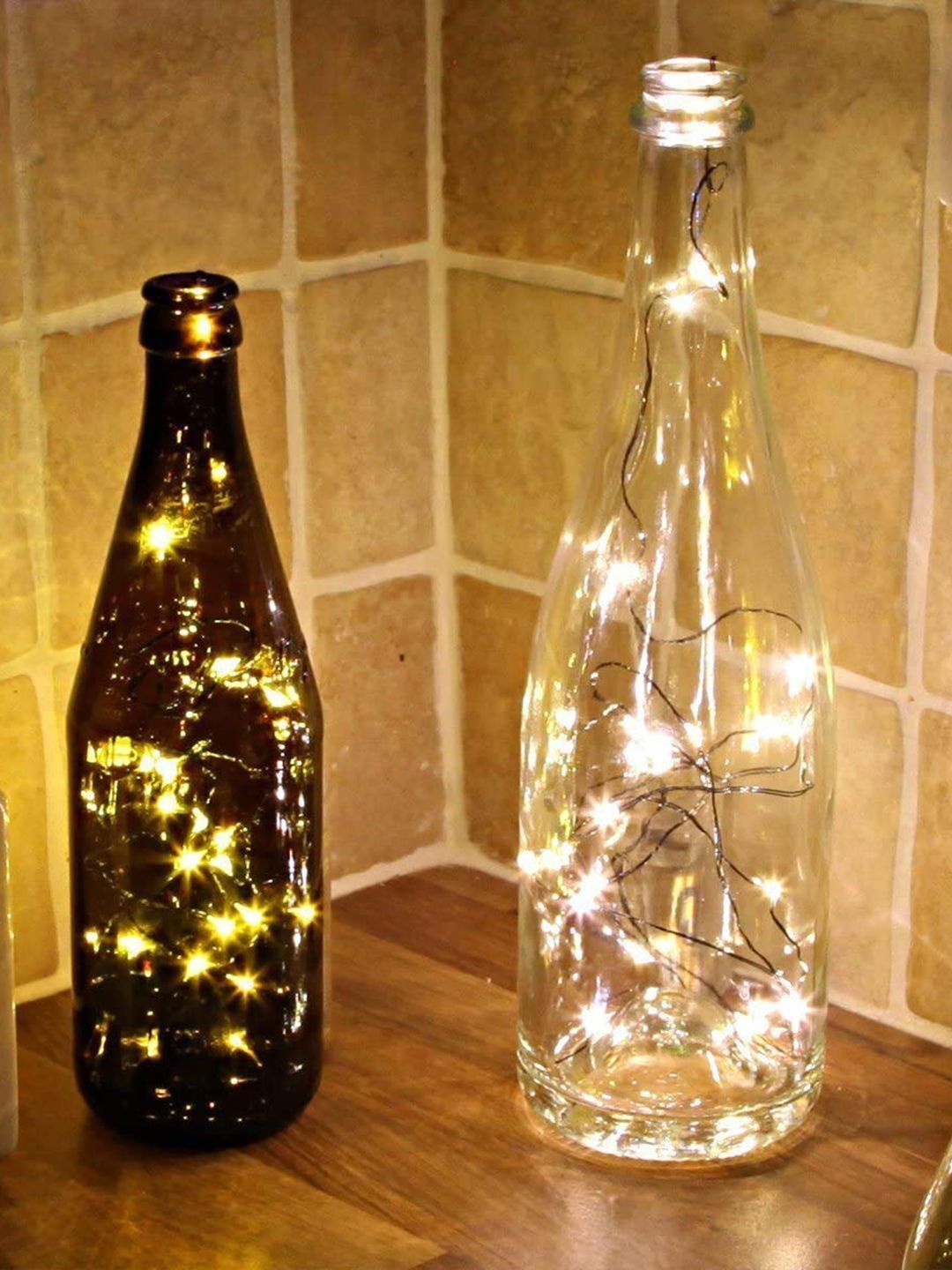 XERGY Gold-Toned AA Battery Powered Copper Wire 10 Meter 100 LED's Fairy String Lights-picture-32
