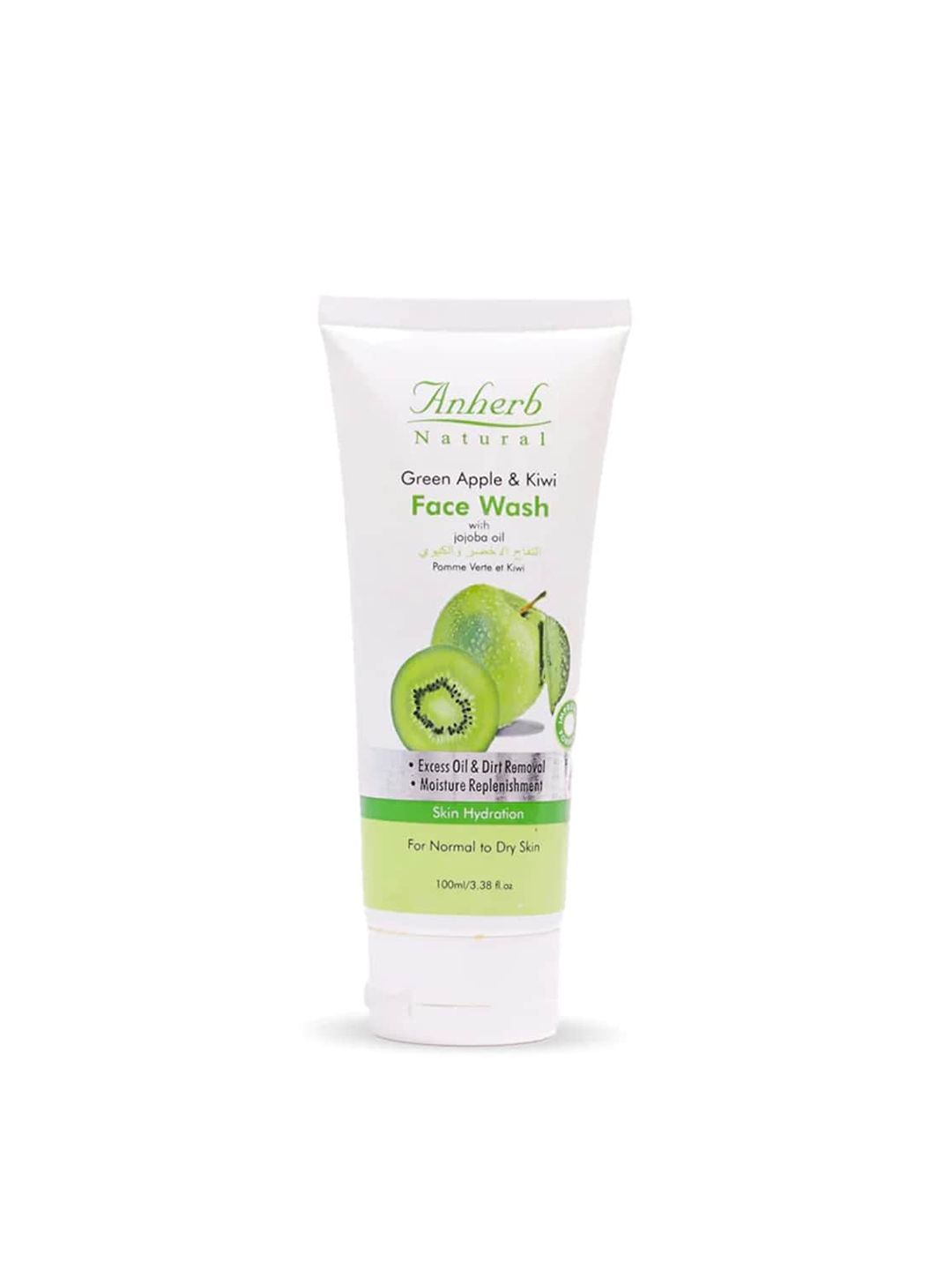 Anherb Green Apple & Kiwi Face Wash - 100ml-image-49