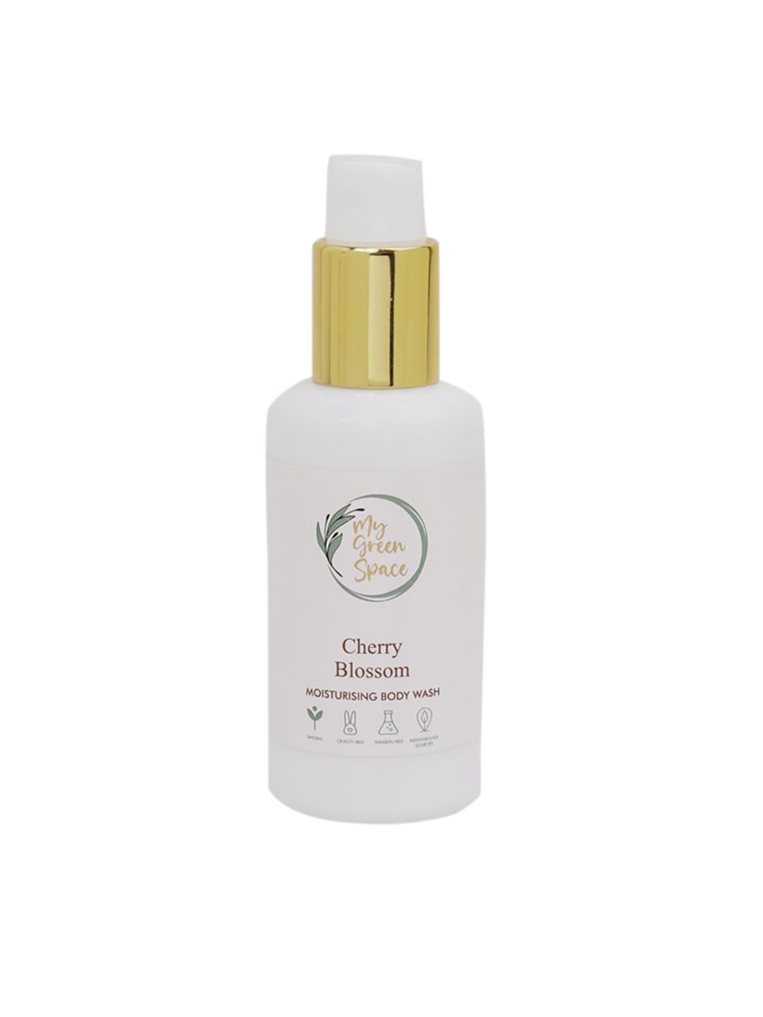 My Green Space Paraben Free Natural Cherry Blossom Moisturising Body Wash - 120 ml-picture-18