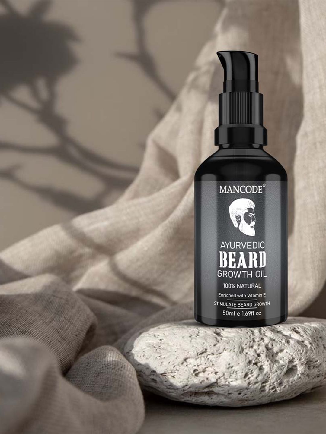 MANCODE  Men Ayurvedic Beard Growth Oil - 50ml-picture-37