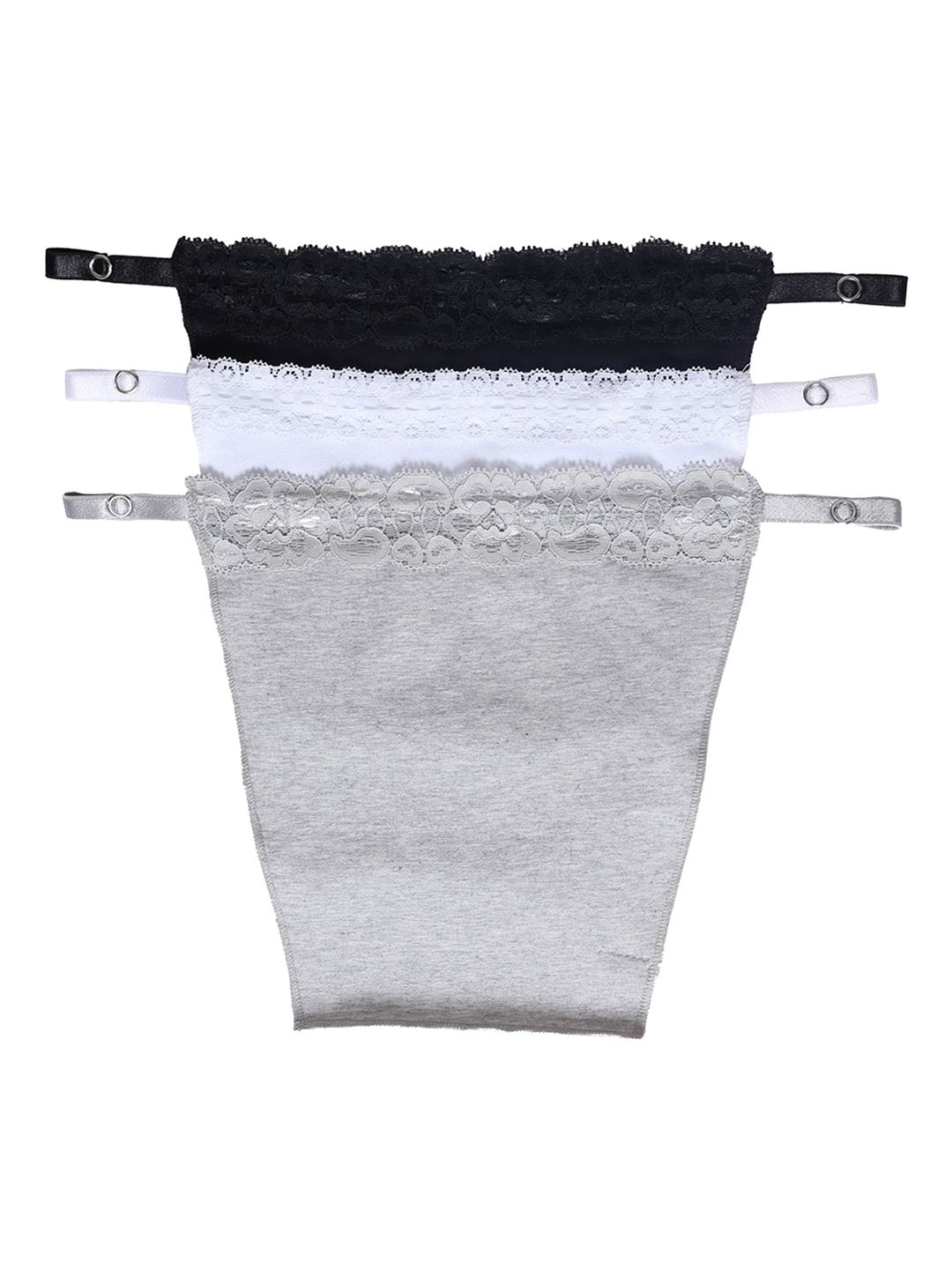 Finesse Miracle Cami Women Pack of 3 Cami Slip Cleavage Insert Cover Bra
