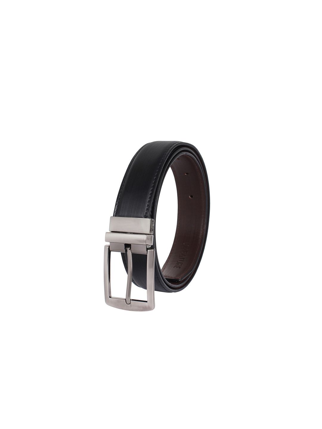 Creature Men Black & Brown PU Reversible Belt-picture-36