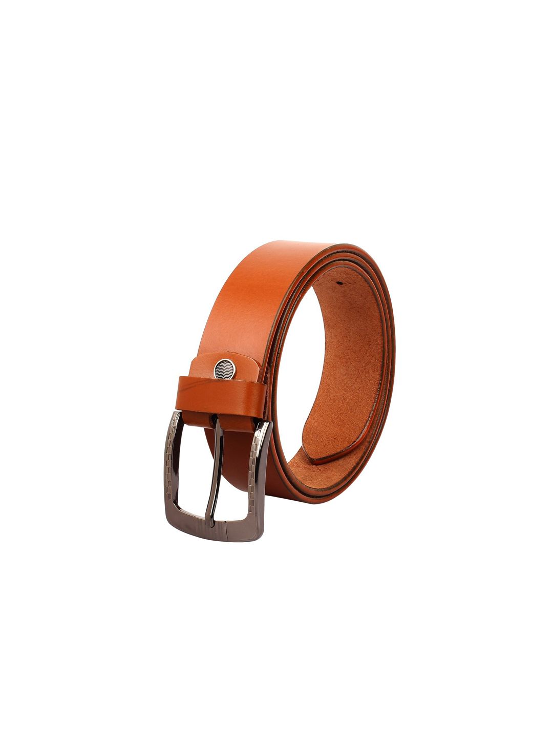 Creature Men Tan Genuine Leather Belt-picture-13