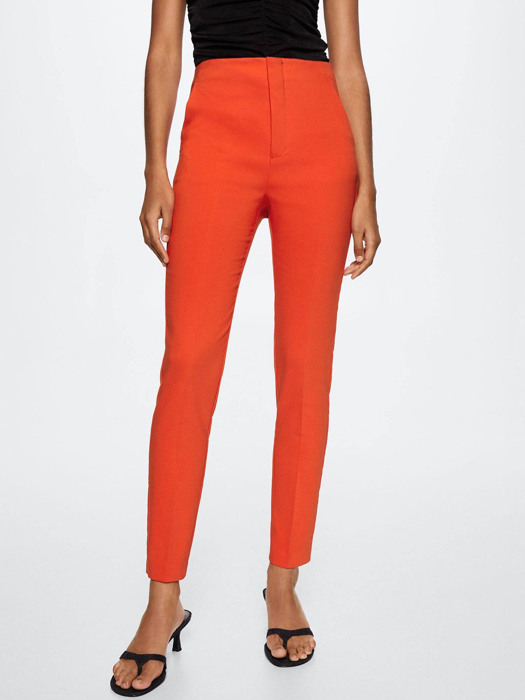 Buy Women Mango Trousers Online In India